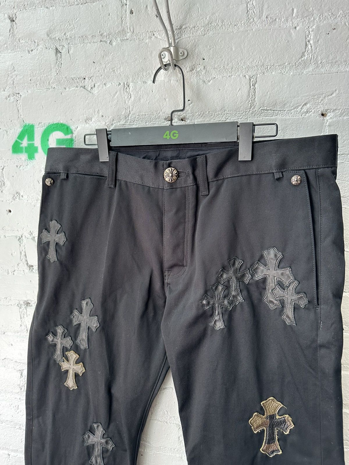 Chrome Hearts CHROME HEARTS CROSS CAMO PATCHES PANTS Size US 36 / EU 52 - 3 Thumbnail