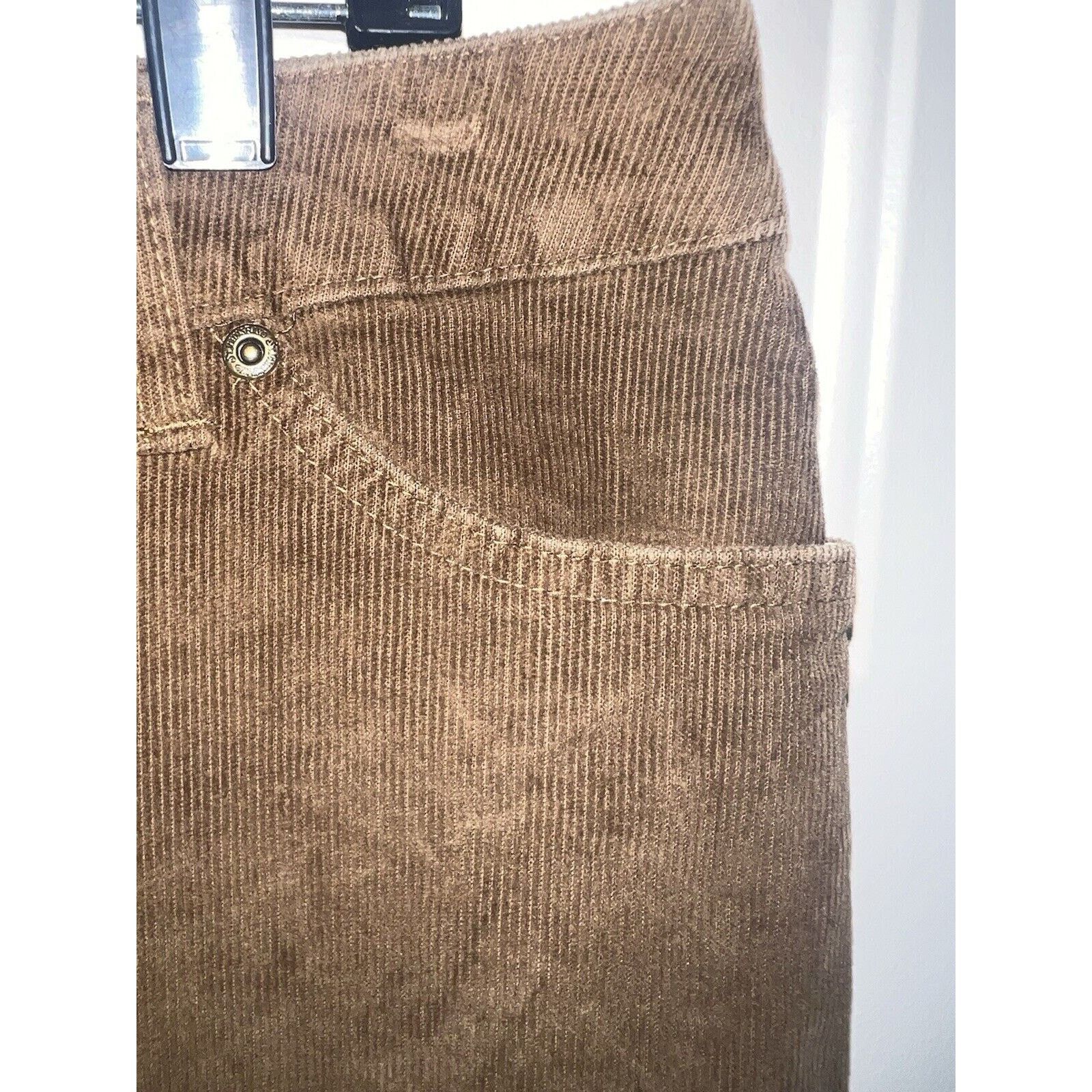 & Other Stories St Johns Bay Corduroy Pants Women's Size 16 Boot Cut Brown Size 38" / US 16 / IT 52 - 2 Thumbnail