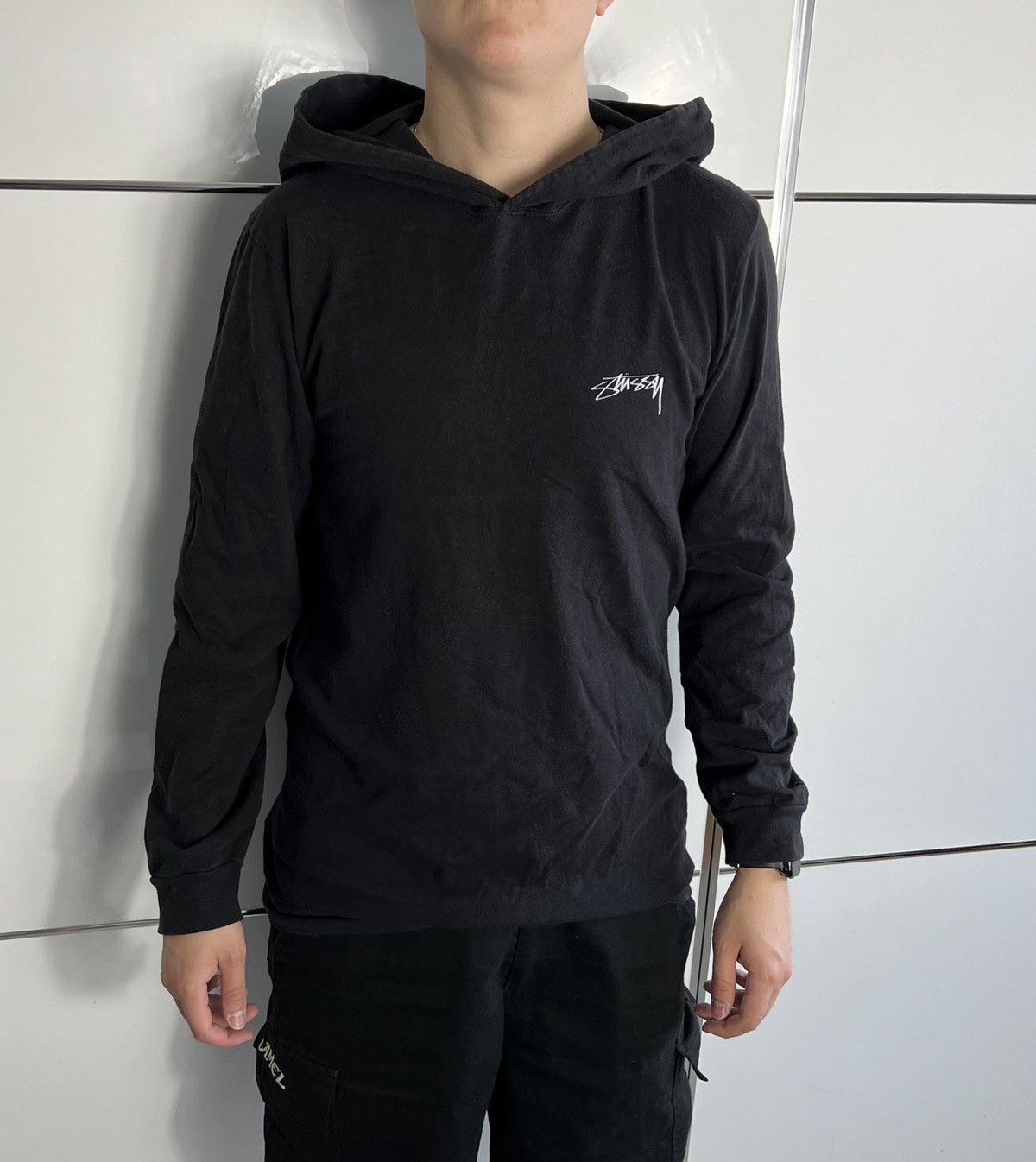 Stussy Hoodie Stussy Desings Big Logo Black Size US S / EU 44-46 / 1 - 2 Thumbnail