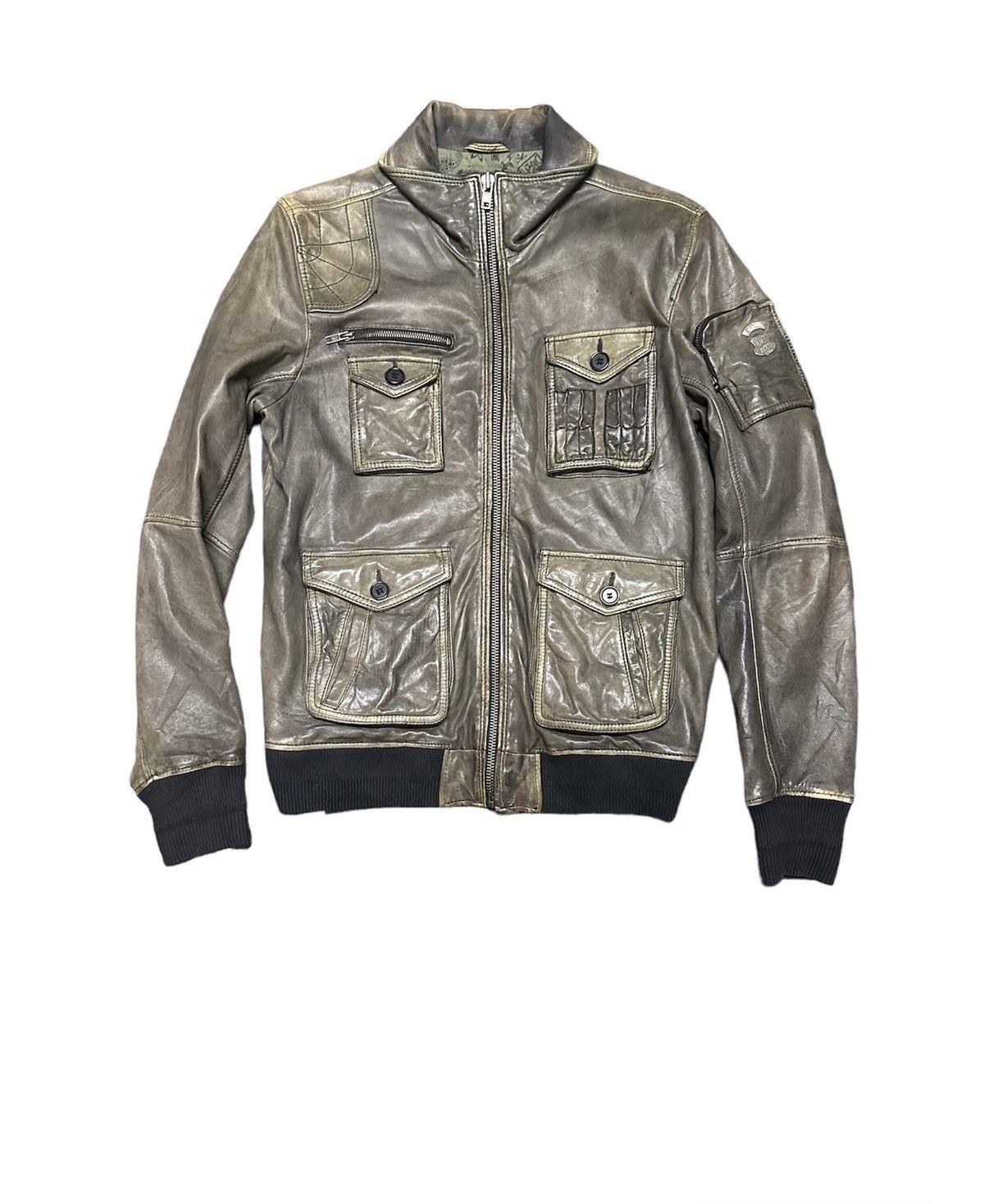 Diesel leather jacket
