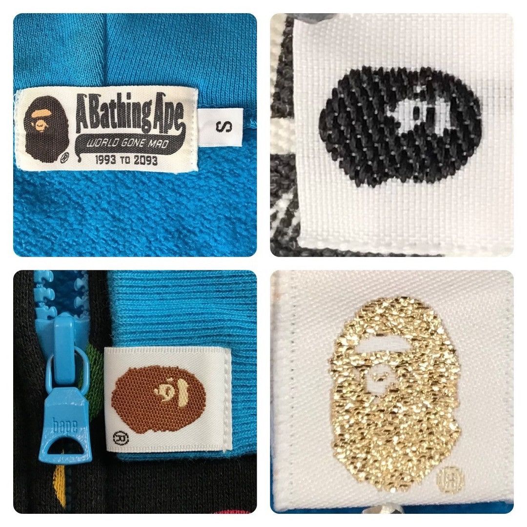 Bape × Nigo BAPE Dot Milo Shark Full Zip Hoodie a bathing ape Size US S / EU 44-46 / 1 - 7 Thumbnail