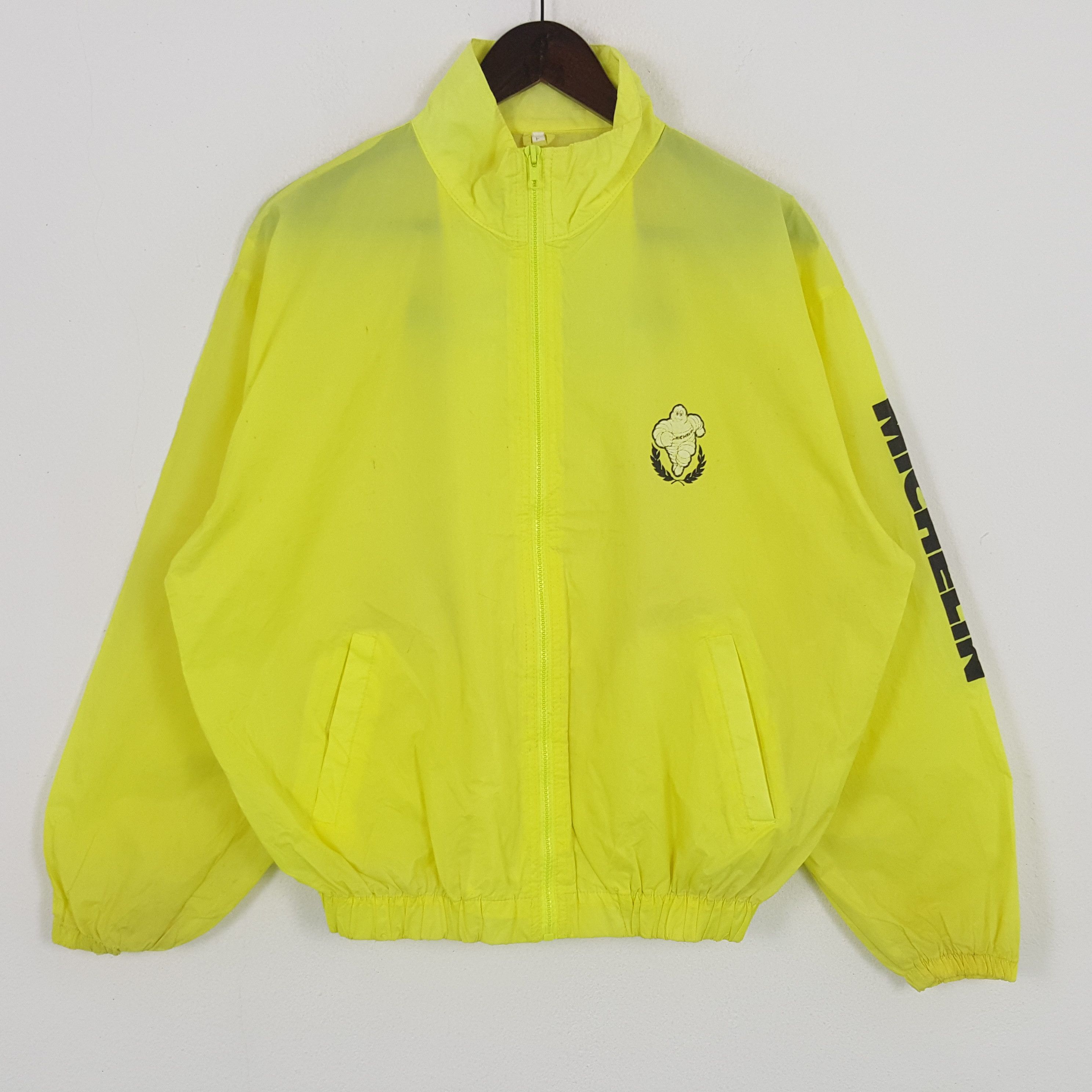 Japanese Brand × Vintage Vintage Michelin Tire Raincoat Jacket Size US L / EU 52-54 / 3 - 3 Thumbnail