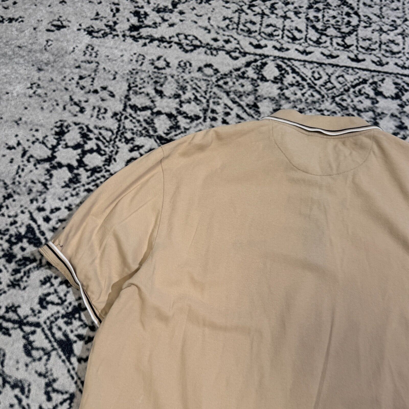 Champion × Vintage Vintage Champion Unisex Beige Cotton Polo Shirt Size XXL Size US XXL / EU 58 / 5 - 14 Thumbnail