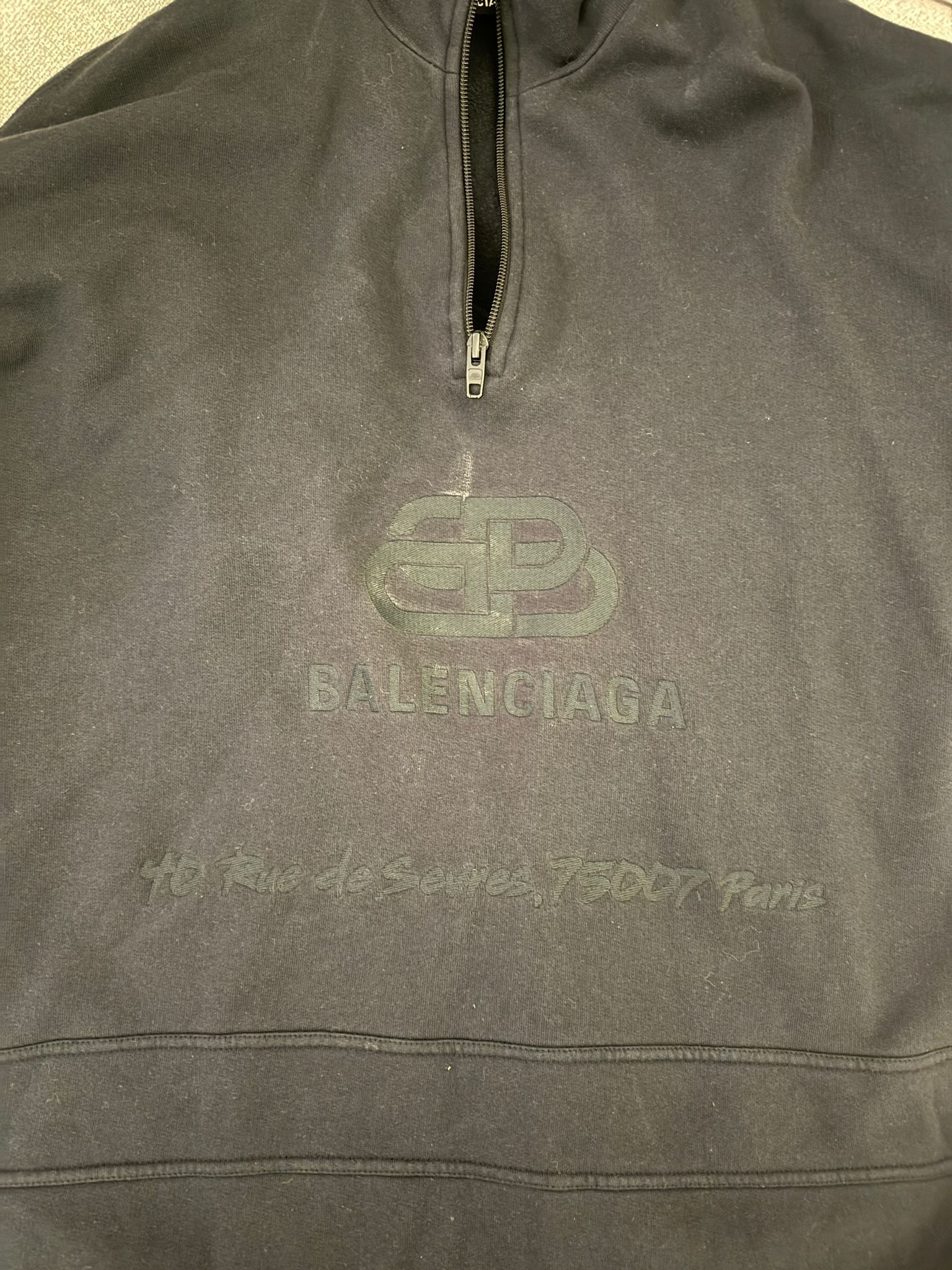 Balenciaga Quarter Zip Size US L / EU 52-54 / 3 - 2 Thumbnail