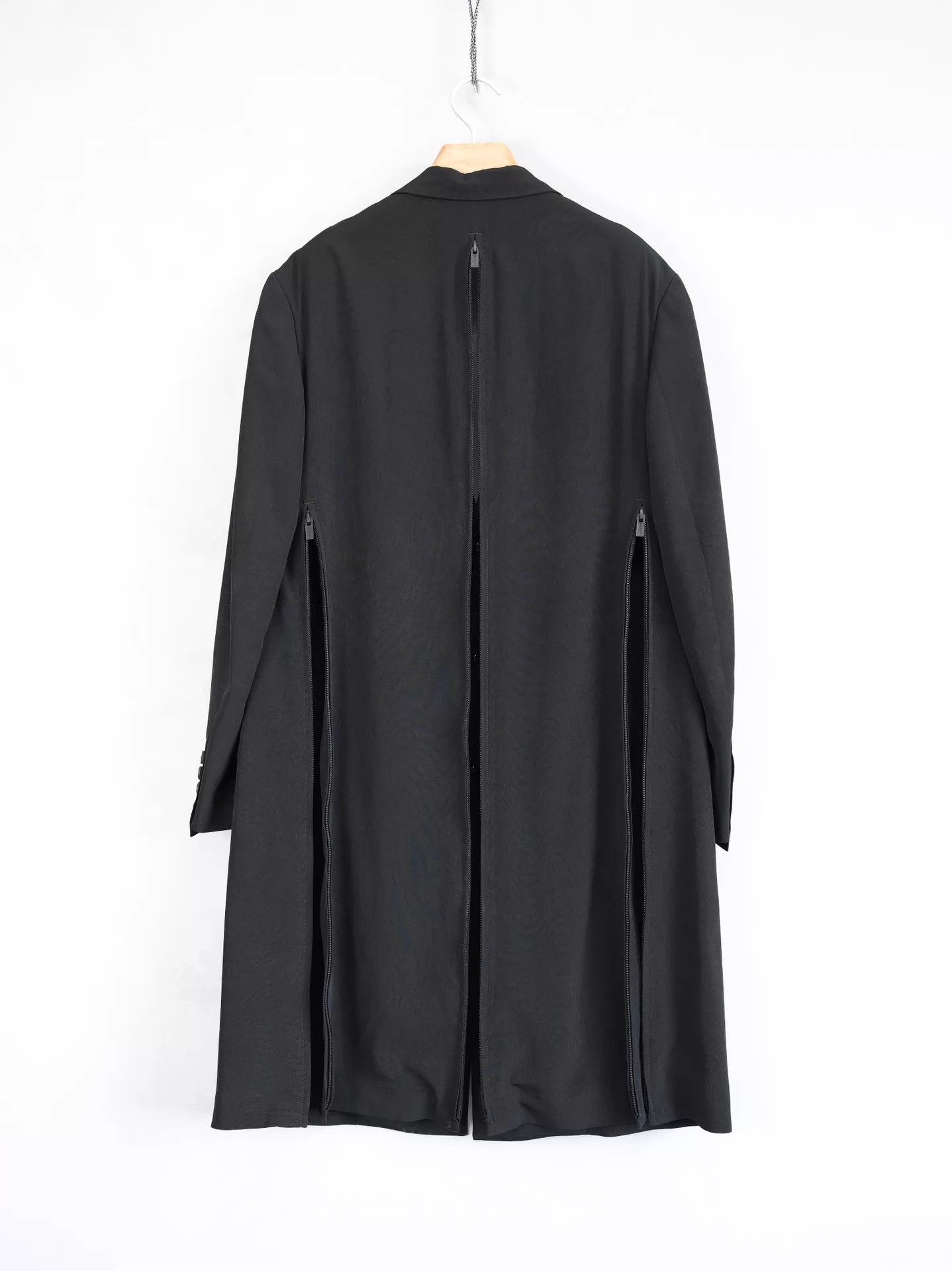 Yohji Yamamoto Yohji Yamamoto 25SS Multi-Zip Decon Long Coat Size US M / EU 48-50 / 2 - 1 Thumbnail
