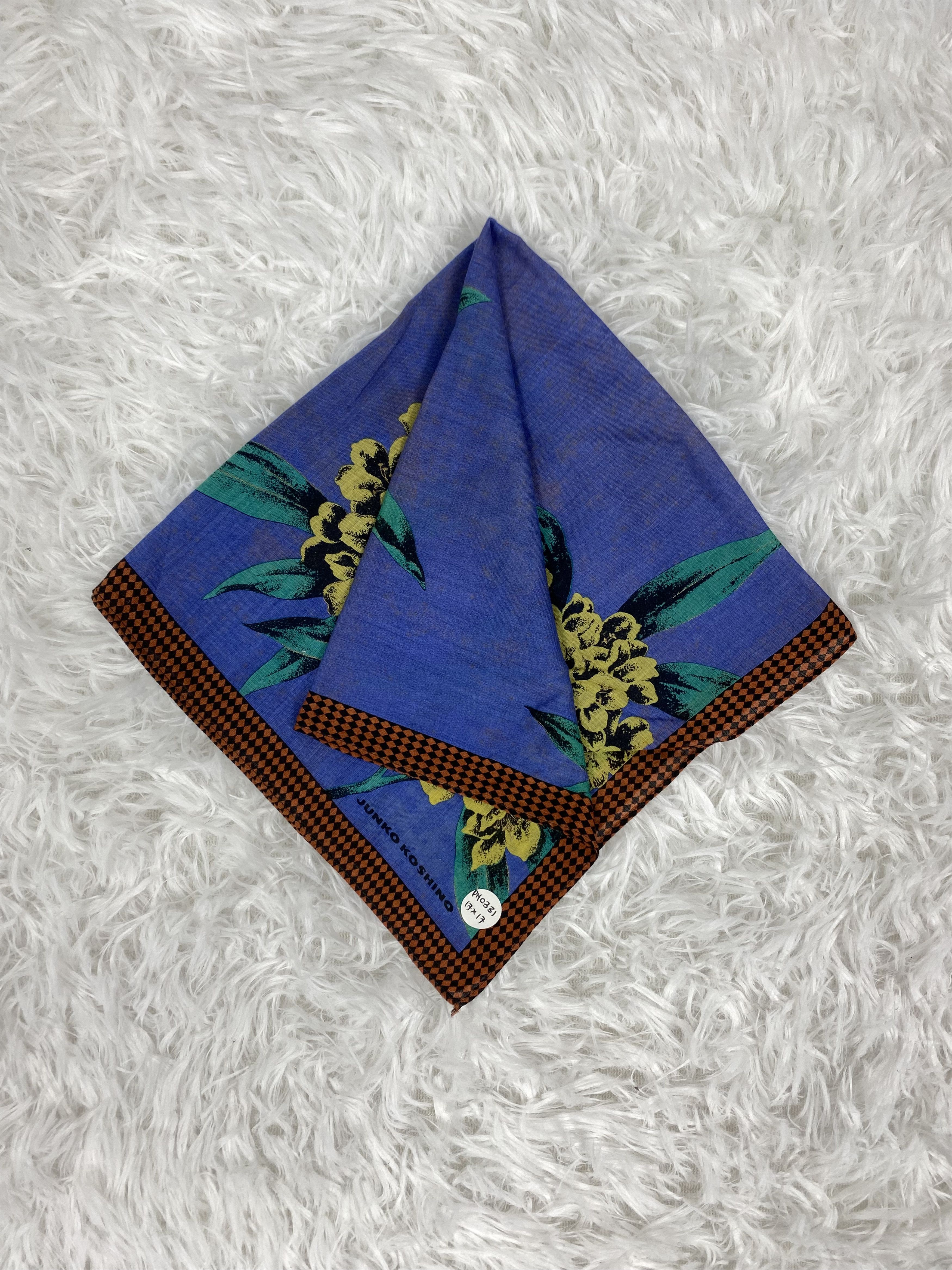 Mr. Junko × Vintage Vintage Junko Koshino Handkerchief Neckerchief PH0331 Size ONE SIZE - 1 Thumbnail