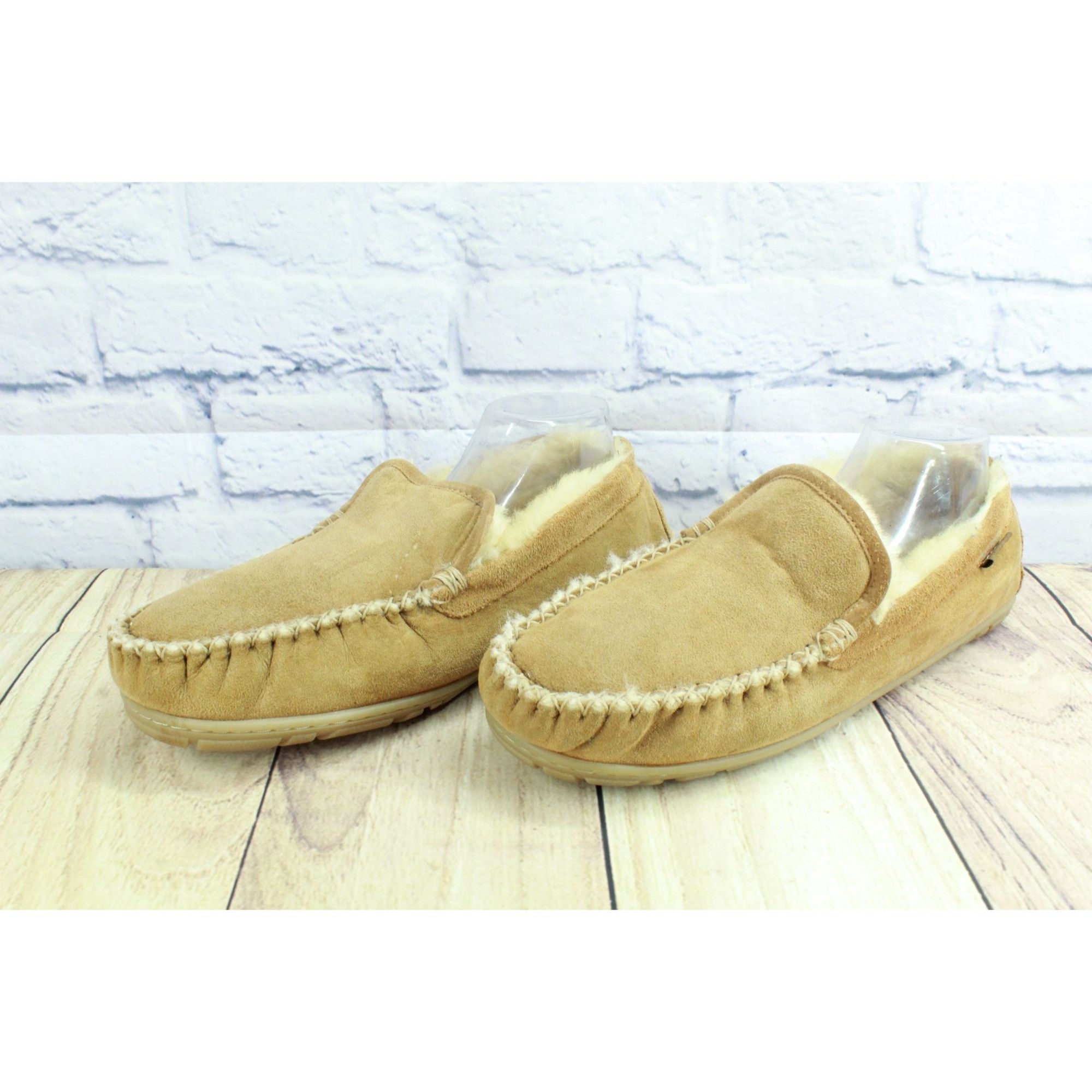 L.L. Bean LL Bean Wicked Good Shearling Lined Venetian Slippers 11 M Size US 11 / EU 44 - 3 Thumbnail