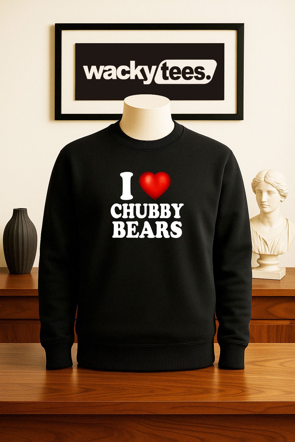 Other I Love Chubby Bears I Heart Plushes Adult Graphic Tee Shirt Size US L / EU 52-54 / 3 - 5 Thumbnail