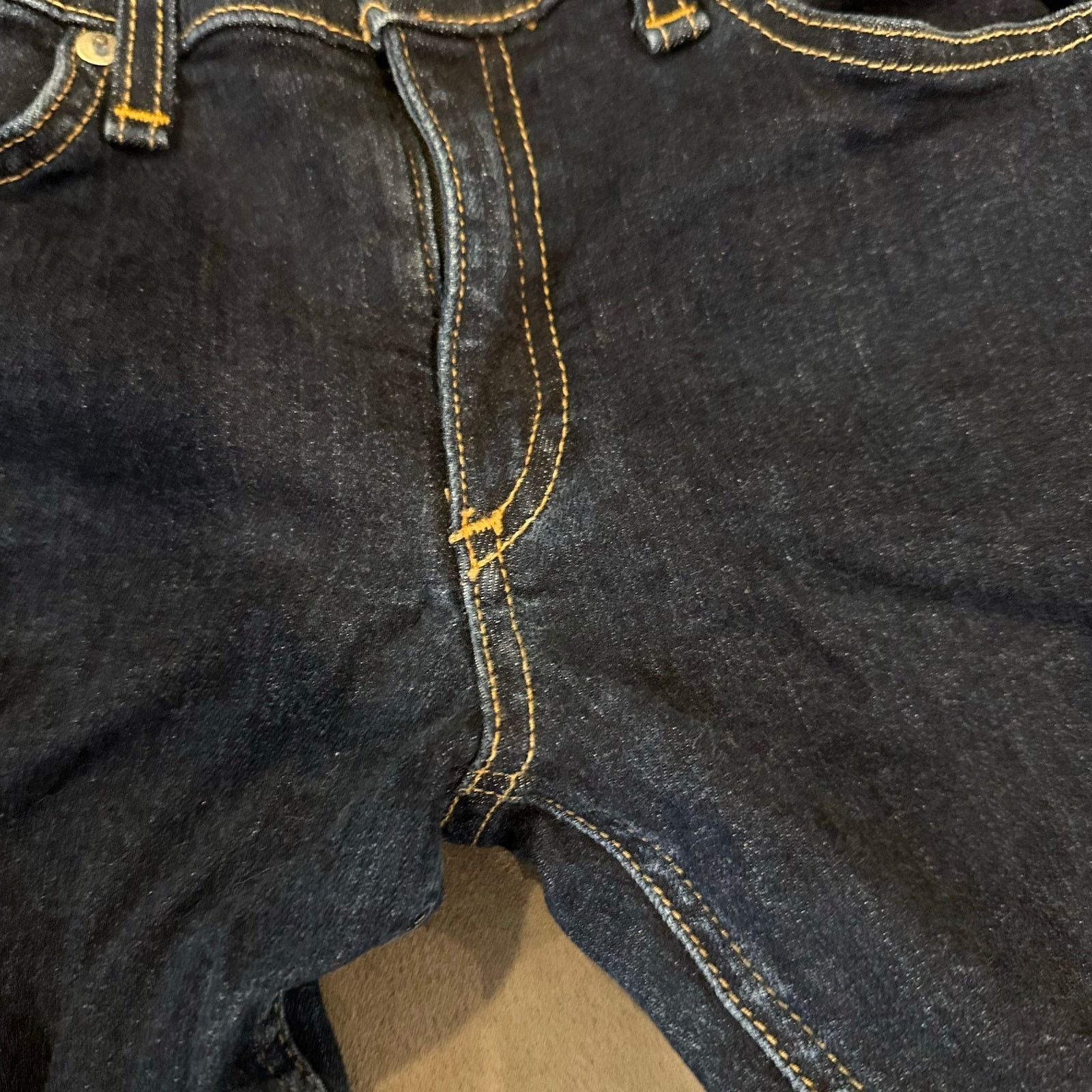 Rag & Bone Rag & Bone Mid Rise Classic Skinny Jeans Dark Blue 28 Size 28" / US 6 / IT 42 - 6 Thumbnail