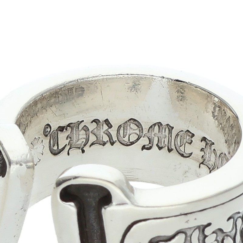Chrome Hearts Chrome Hearts Large Scroll Label Silver Ring Size ONE SIZE - 3 Thumbnail