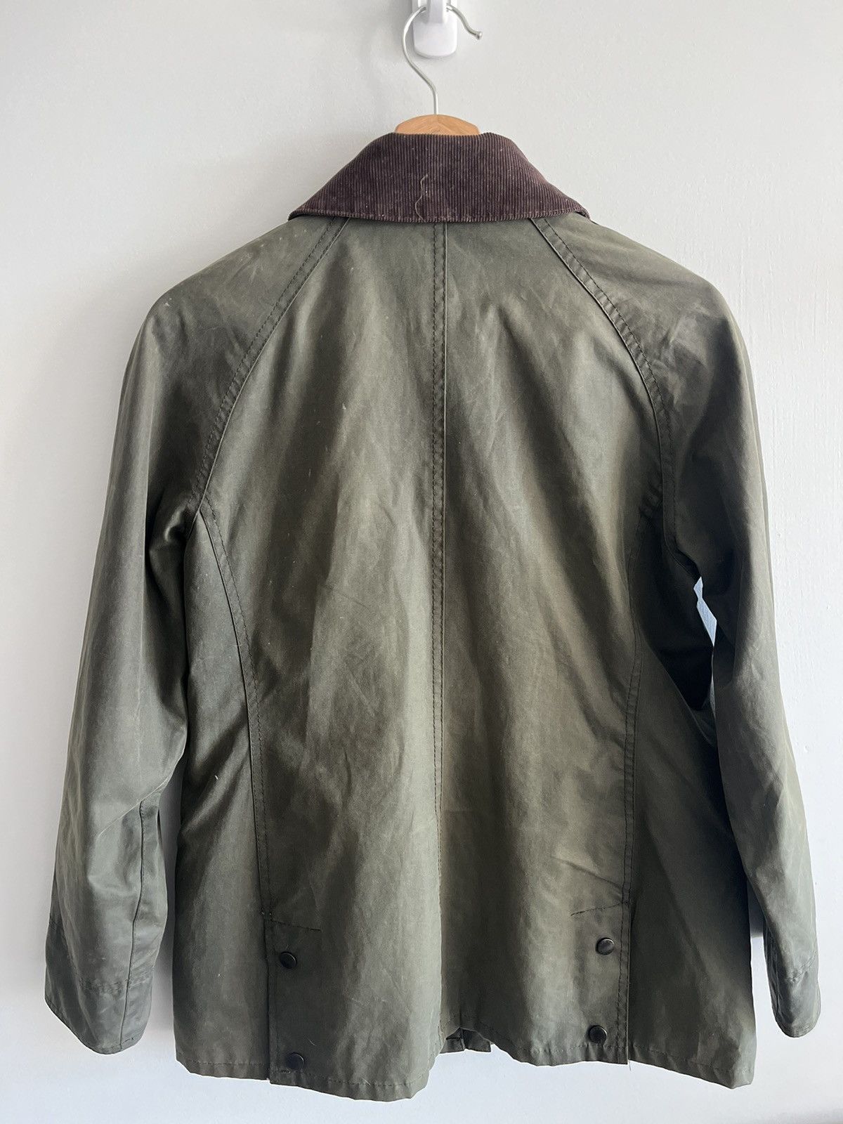 Barbour Barbour Waxed Olive Green Jacket Size M / US 6-8 / IT 42-44 - 5 Thumbnail