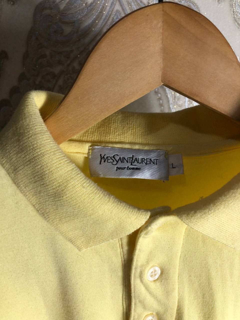Saint Laurent Paris Vintage Yves Saint Laurent Polo Long Sleeve Retro Y2K 90s Size US L / EU 52-54 / 3 - 6 Thumbnail