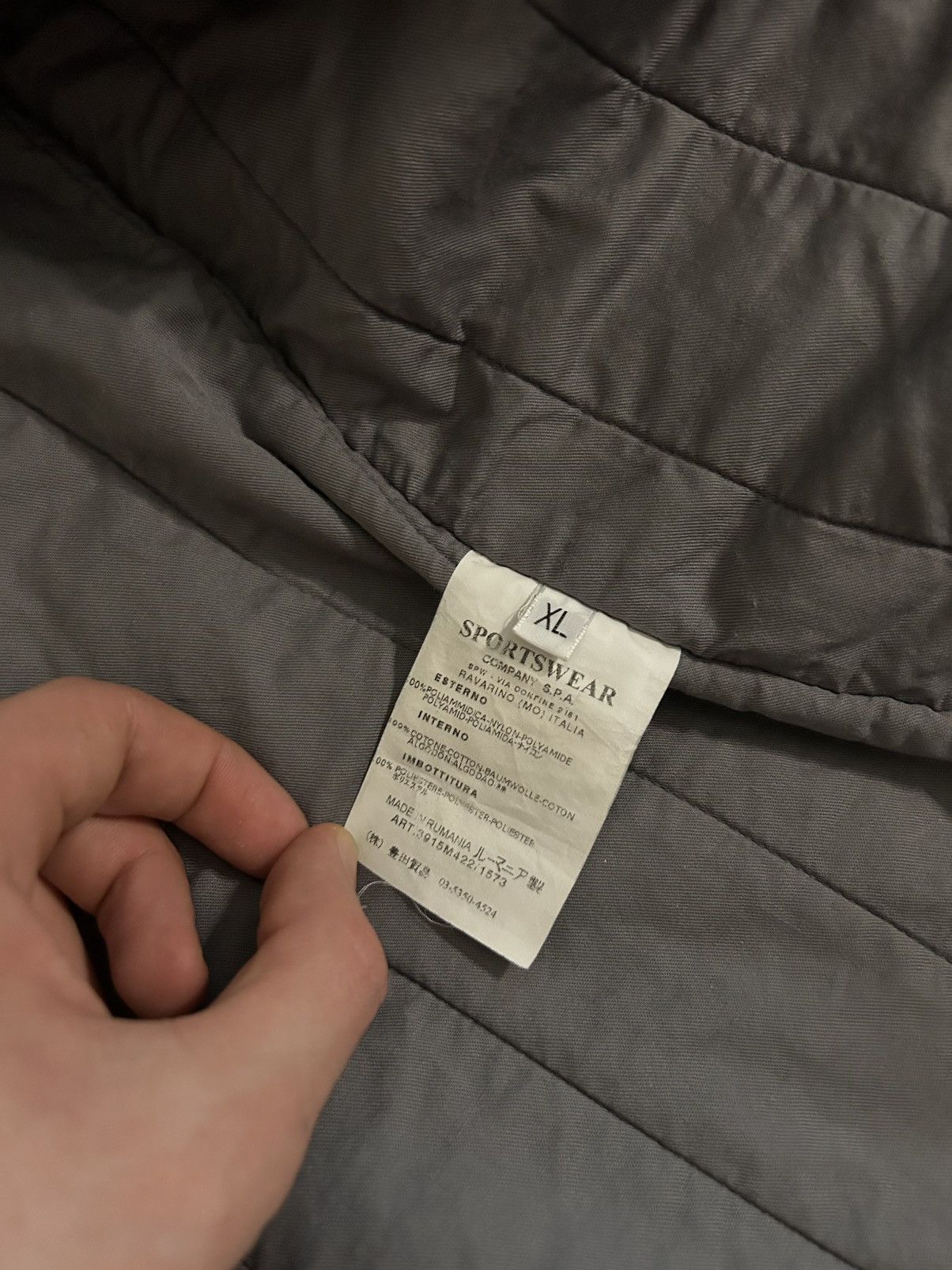 Stone Island STONE ISLAND MONOFILAMENT 2003 A/W Size US XL / EU 56 / 4 - 6 Thumbnail