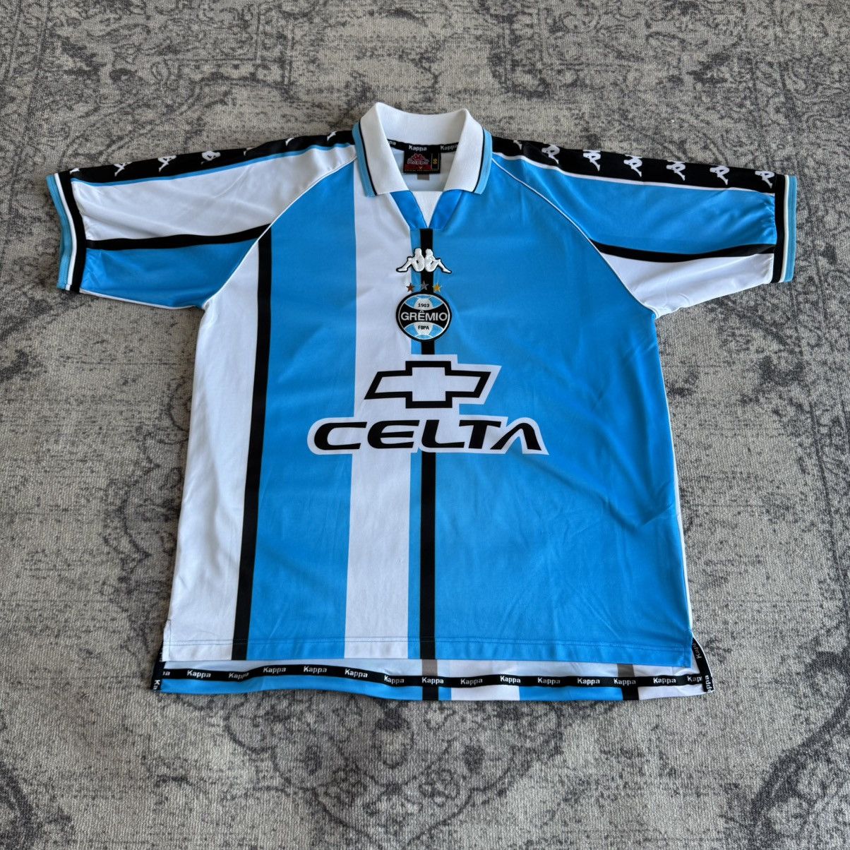 Kappa Gremio FBPA Kappa 2000 3rd kit Soccer Jersey Brazil Vintage Size US XL / EU 56 / 4 - 1 Thumbnail