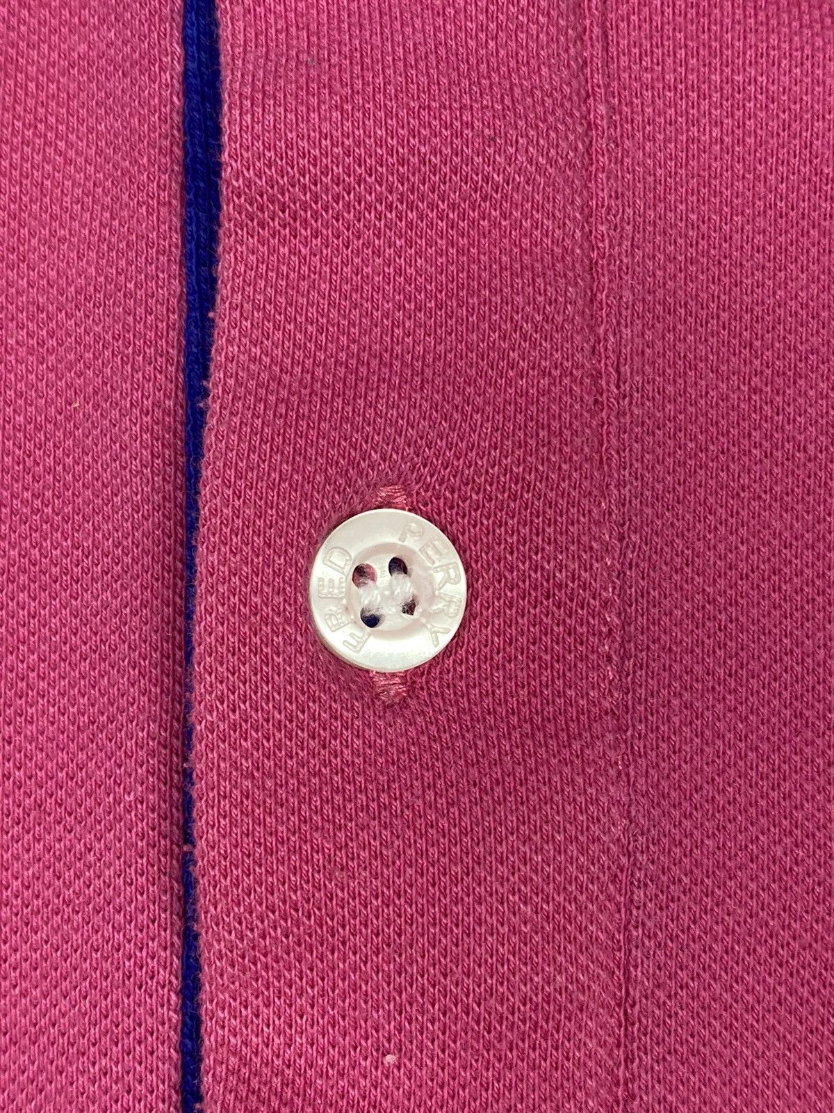 Fred Perry Fred Perry Embroidered Logo Polo Shirt Pink Size M Size US M / EU 48-50 / 2 - 7 Thumbnail