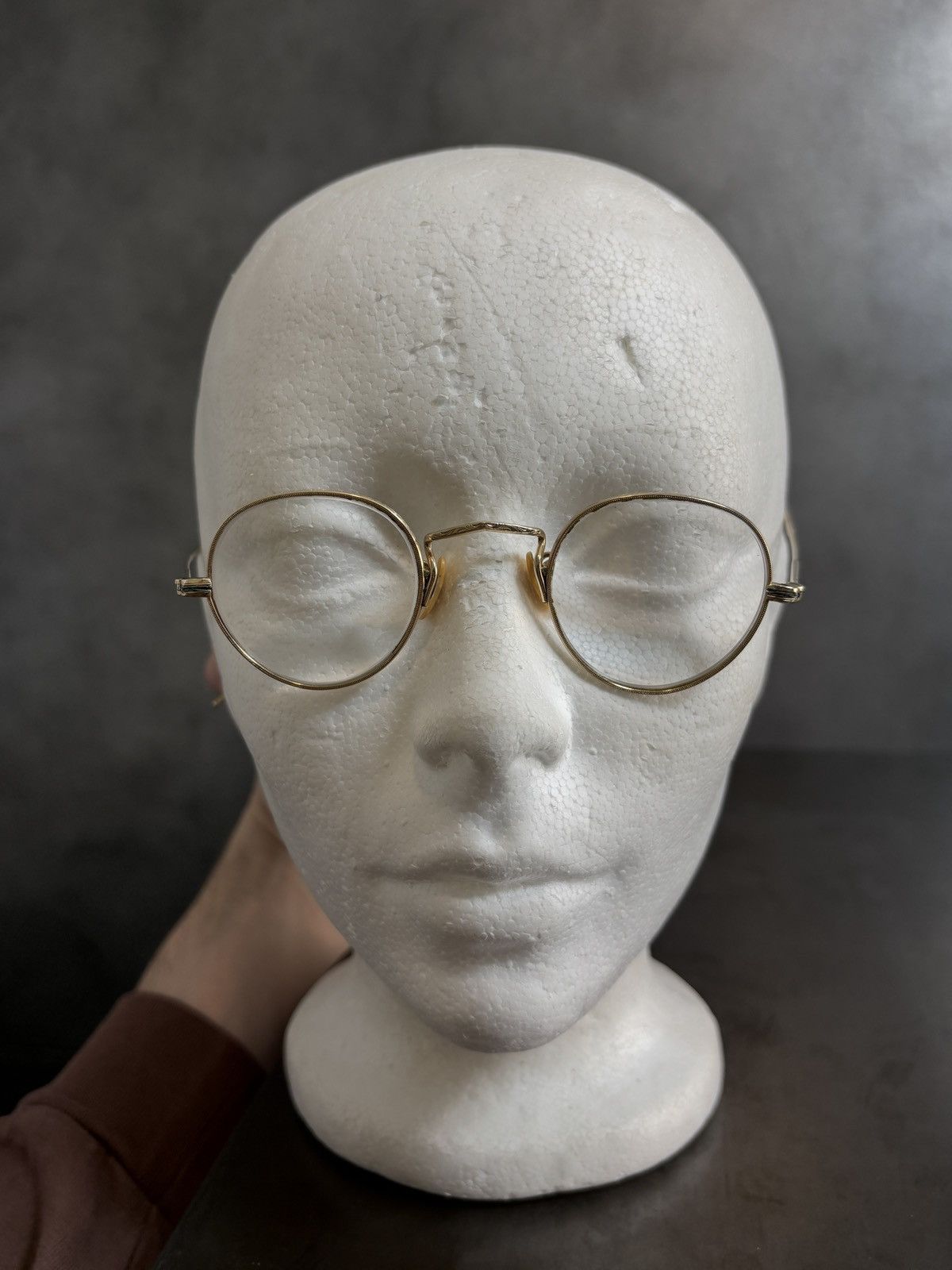 Imperial Antique Eyeglasses 1920s Imperial Gold Fill Spectacles 1900s Size ONE SIZE - 9 Thumbnail