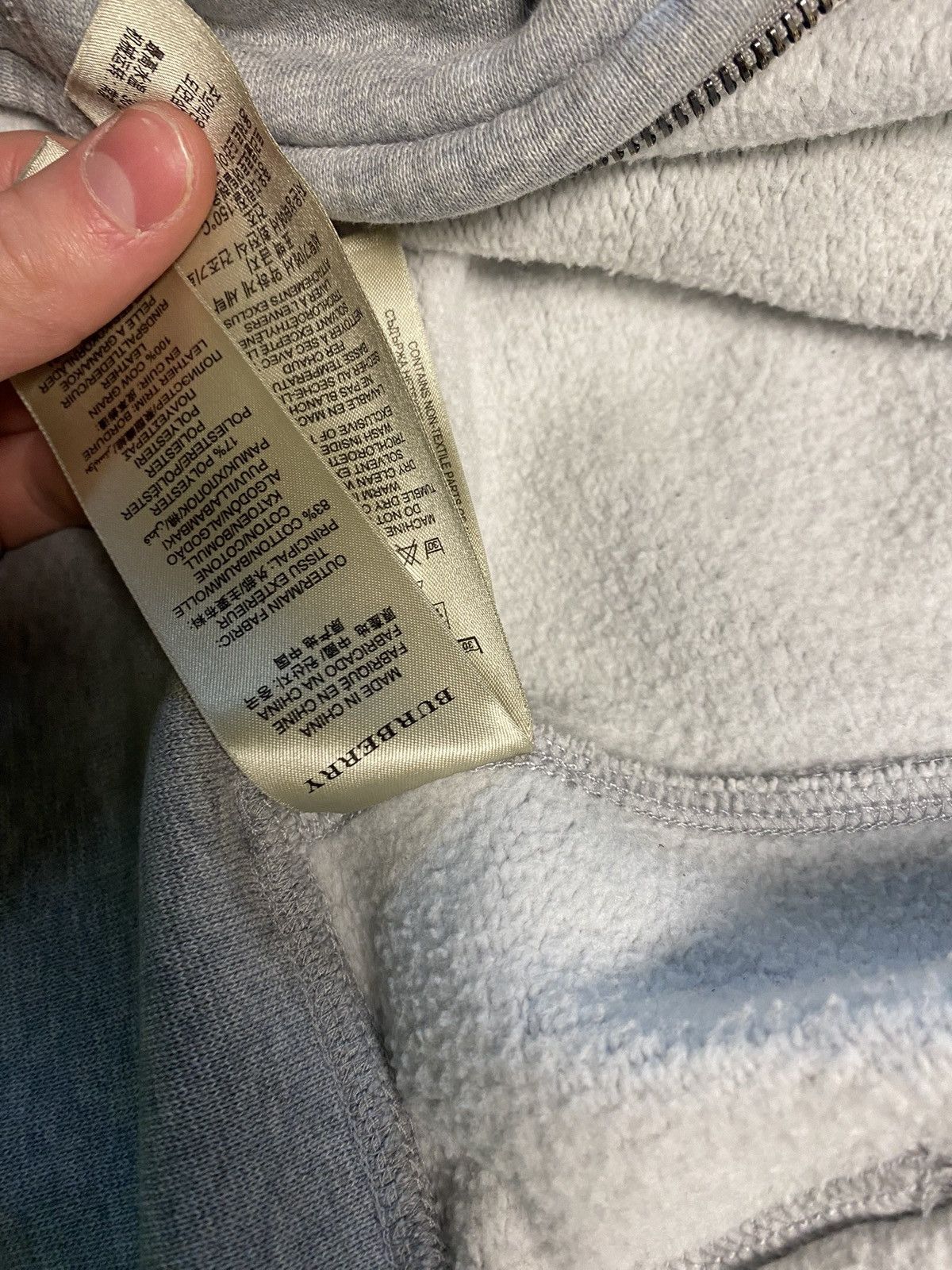 Burberry Burberry plaid pattern designer hoodie Size US M / EU 48-50 / 2 - 3 Thumbnail