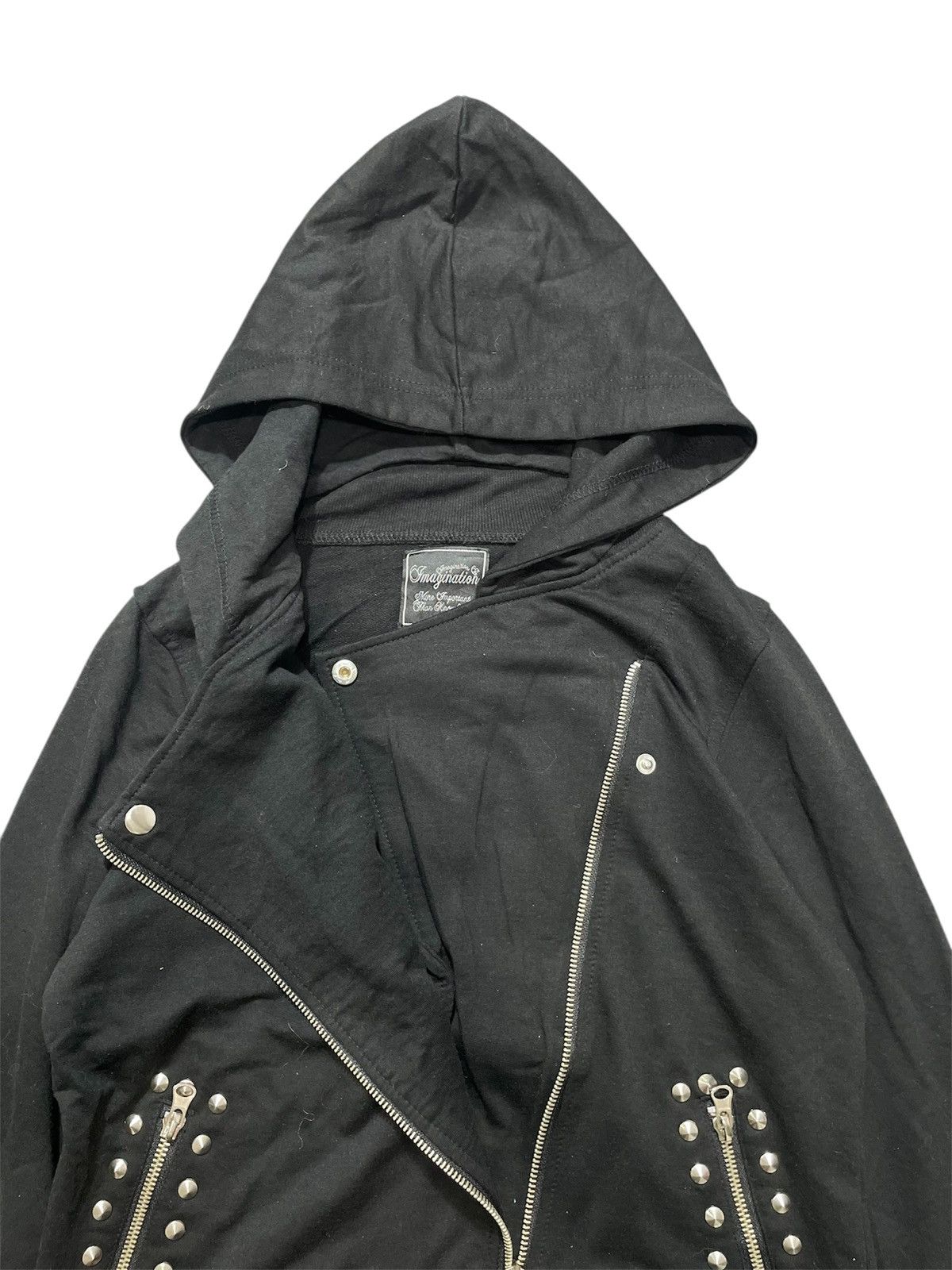 Vintage Imagination Studded hoodie Punk Rock Style Size US M / EU 48-50 / 2 - 6 Thumbnail