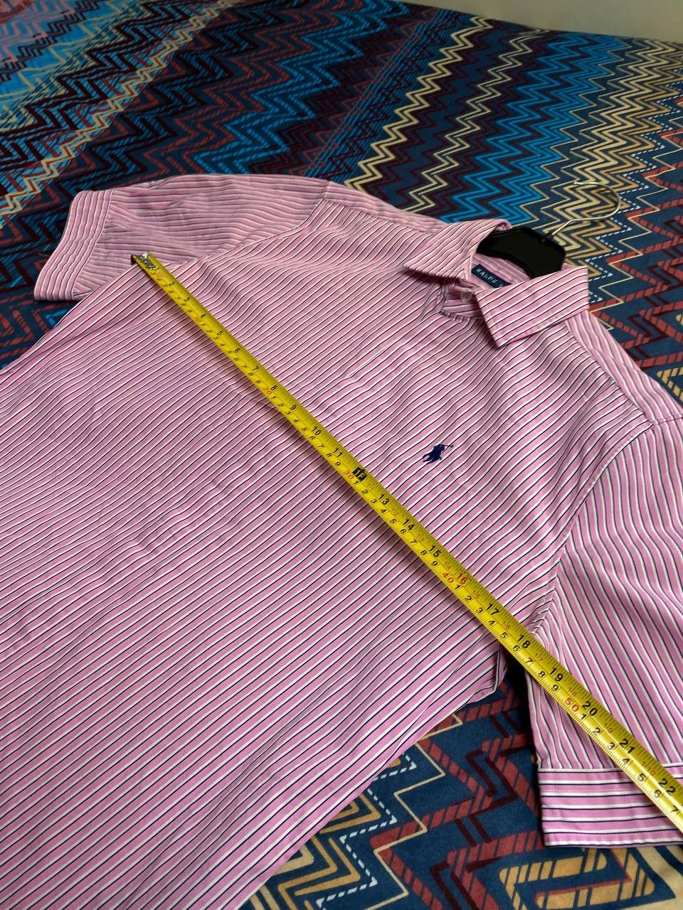 Ralph Lauren Vintage Y2K shirt Striped Ralph Lauren logo streetwear Size M / US 6-8 / IT 42-44 - 7 Thumbnail