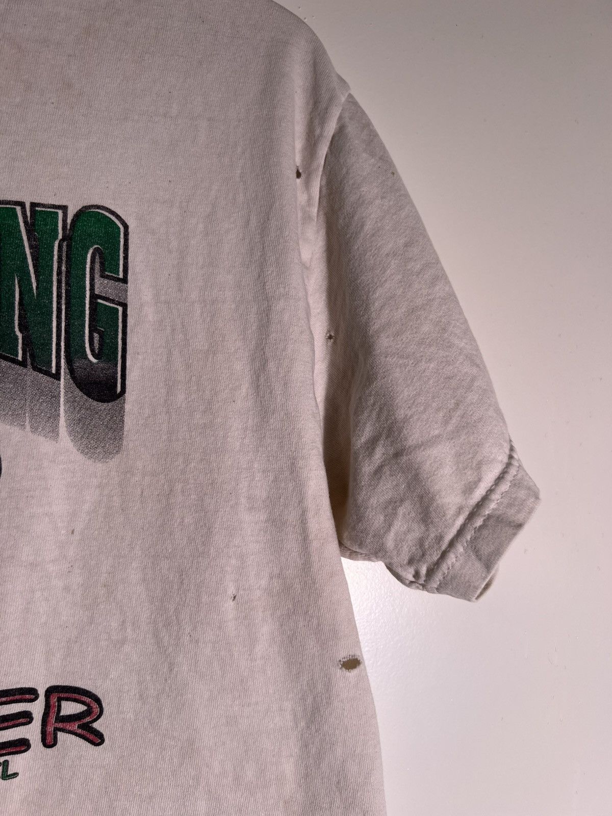 Vintage Y2K 2000’s VTG Vintage Rebuilding Santa Claus Retro T Shirt Size US L / EU 52-54 / 3 - 5 Thumbnail