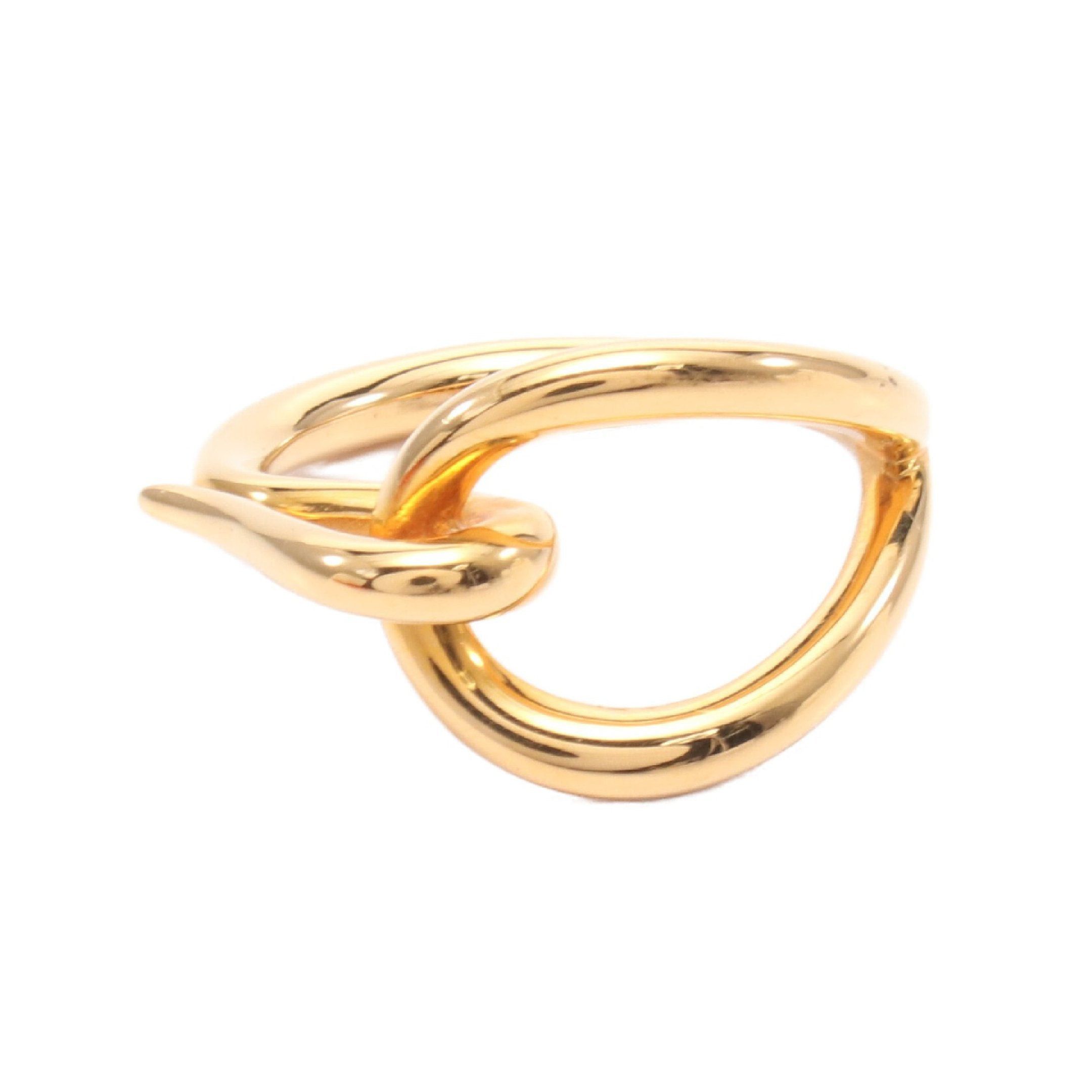 Hermes Hermes Scarf Ring Gp Gold Size ONE SIZE - 1 Thumbnail
