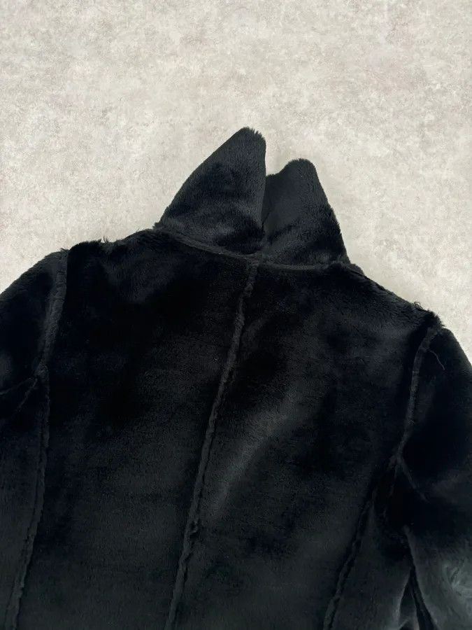 Emporio Armani AW2004 Emporio Armani Black Stars Contemporary Reversible Long Coat Size M / US 6-8 / IT 42-44 - 10 Thumbnail