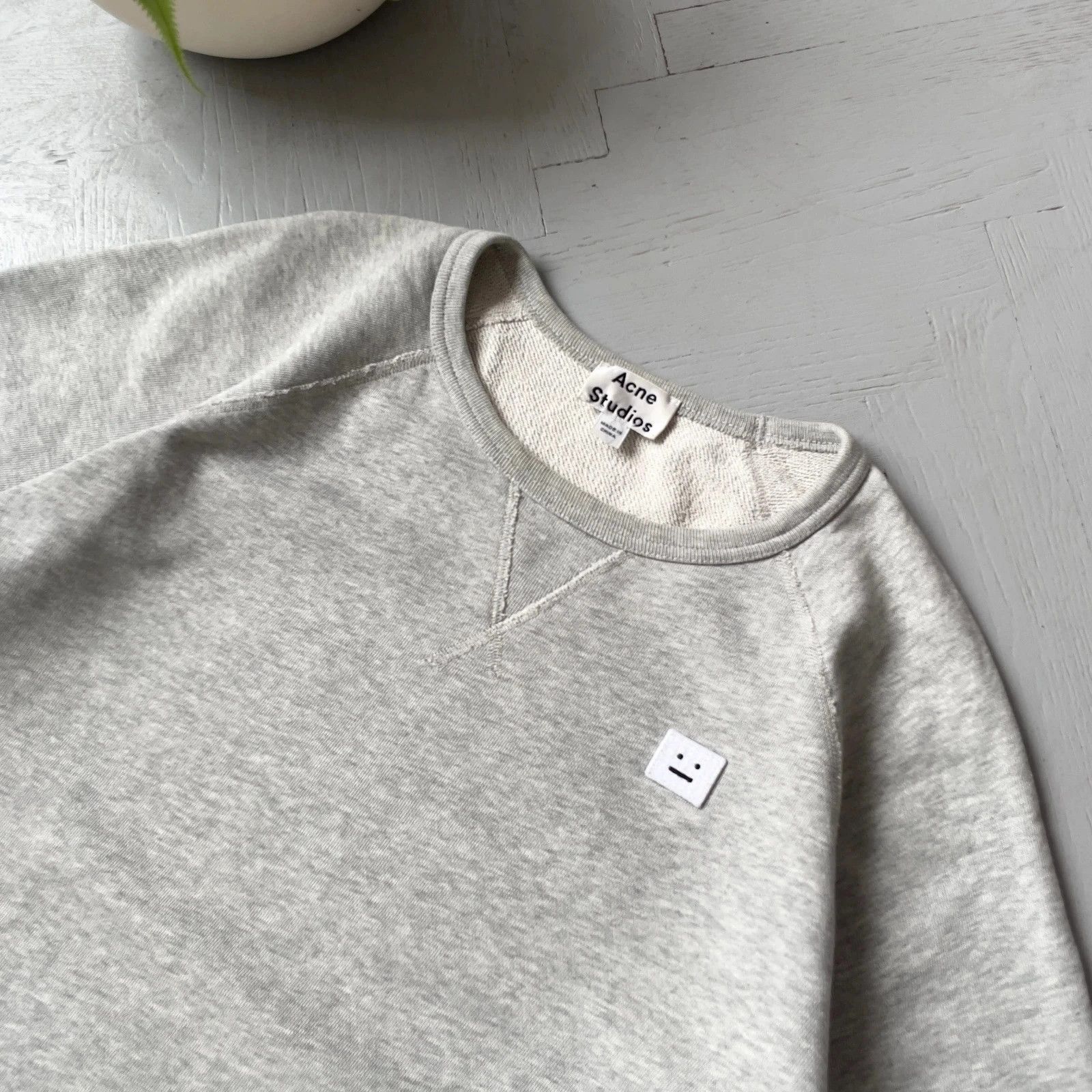 Acne Studios Acne Studios Smiley Face Crewneck Sweatshirt Size US M / EU 48-50 / 2 - 4 Thumbnail