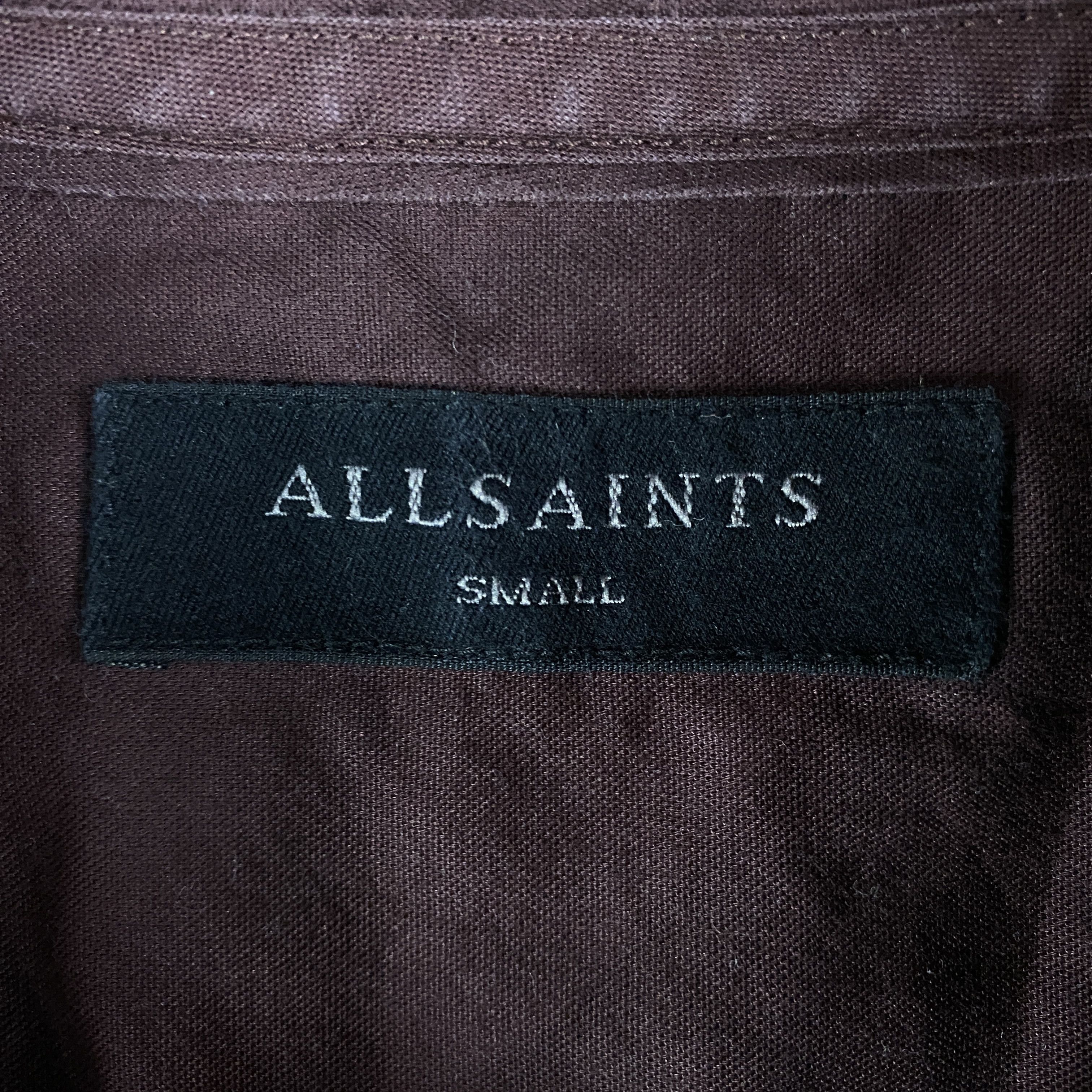 Allsaints Men’s Shirt Long Sleeve Allsaints Size S Size US S / EU 44-46 / 1 - 5 Thumbnail