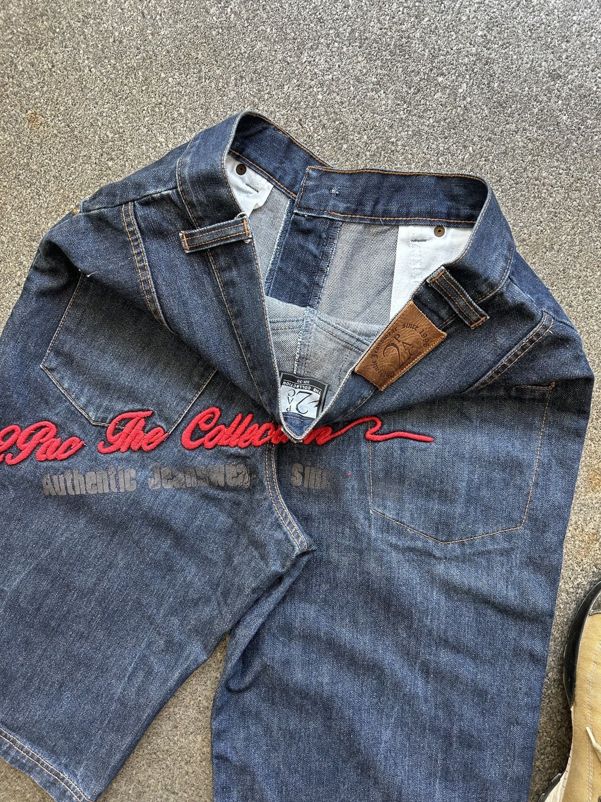 JNCO × Vintage Crazy Vintage Y2K Baggy 2Pac Jorts Jnco Style Skater Shorts Size US 32 / EU 48 - 12 Thumbnail