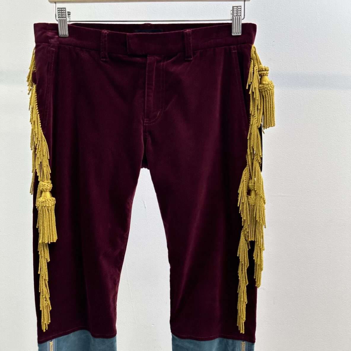 Undercover Undercover Tassel Velour Pants Size US 32 / EU 48 - 2 Thumbnail