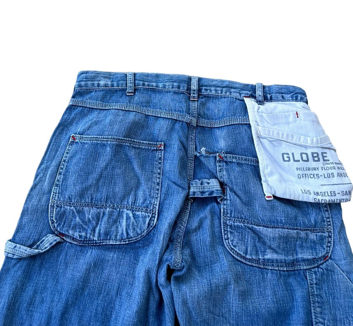 Japanese Brand Denim & dungare sashiko carpenter jeans Size US 30 / EU 46 - 10 Thumbnail