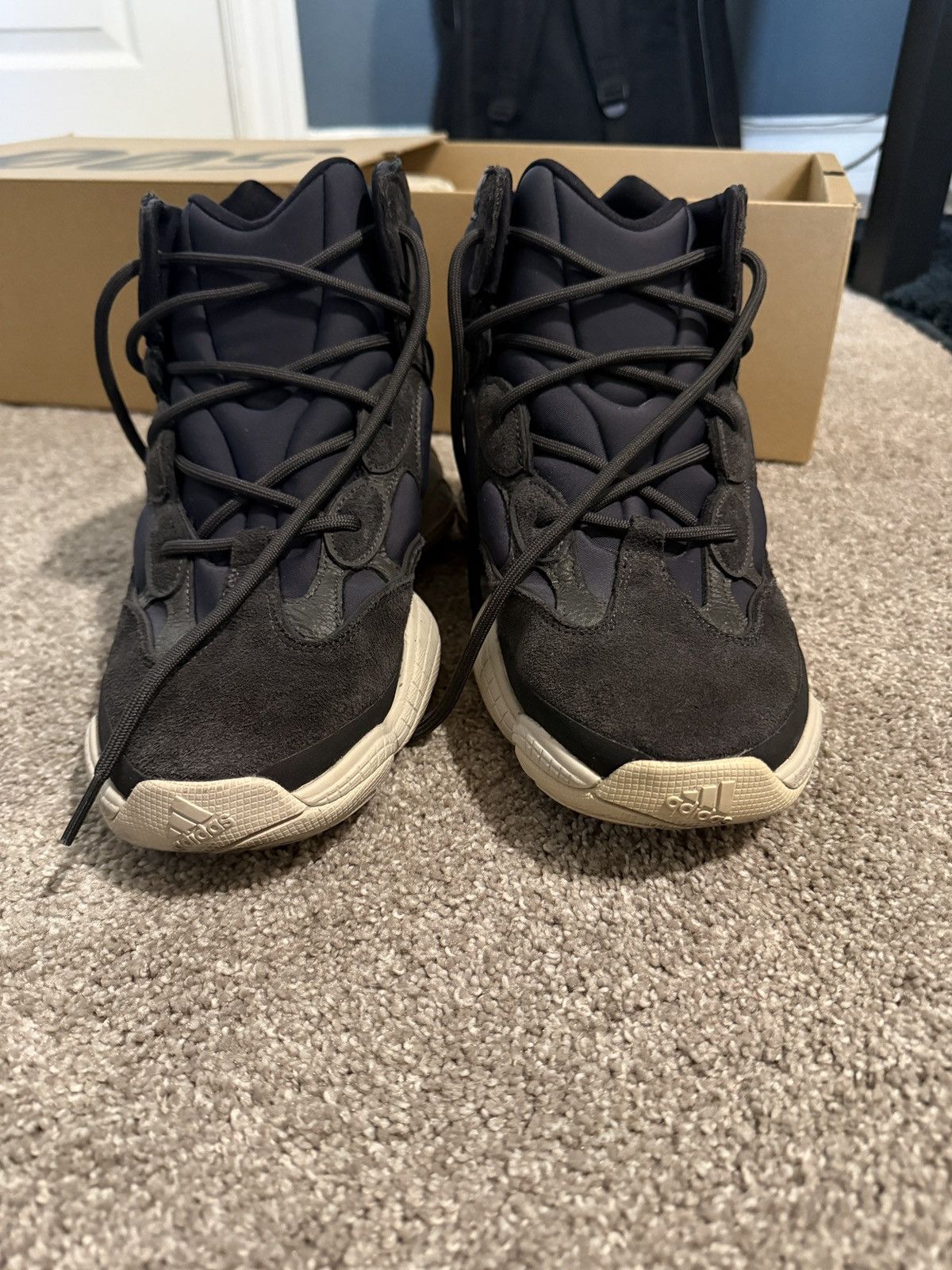 Yeezy Yeezy 500 High Originals Blue 10.5 Size US 10.5 / EU 43-44 - 1 Thumbnail