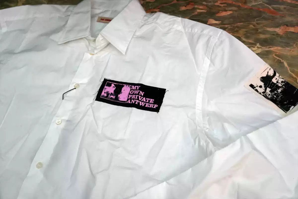 RAF SIMONS 2020SS map shirt-2505