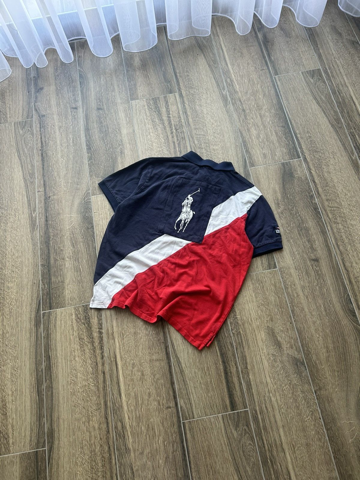 Polo Ralph Lauren × Rugby Ralph Lauren × Vintage Vintage Polo Ralph Lauren US Open 2009 rare big logo polos Size US M / EU 48-50 / 2 - 1 Thumbnail