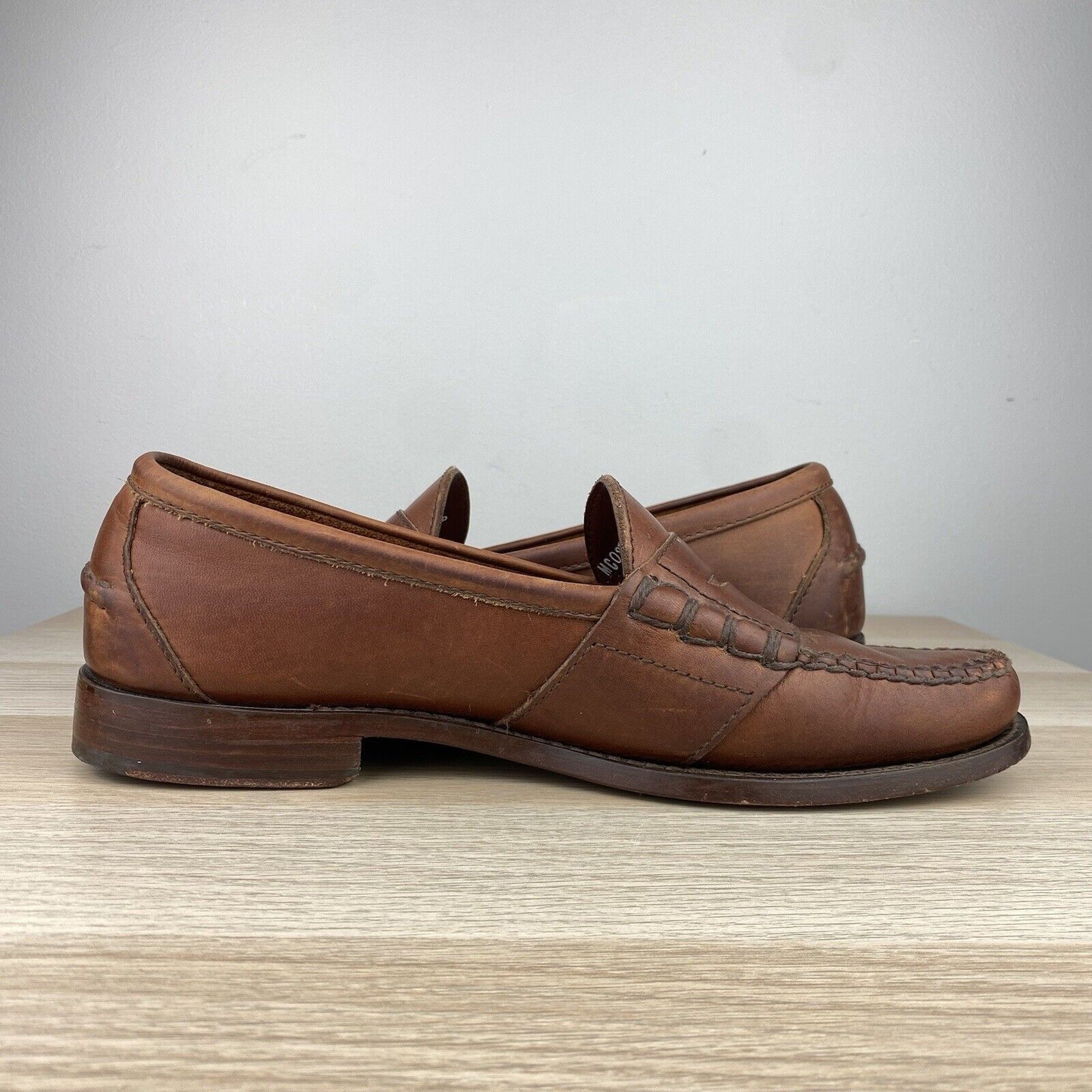 Polo Ralph Lauren Polo Ralph Lauren Leather Loafers Vintage Size 11.5D Used Size US 11.5 / EU 44-45 - 6 Thumbnail