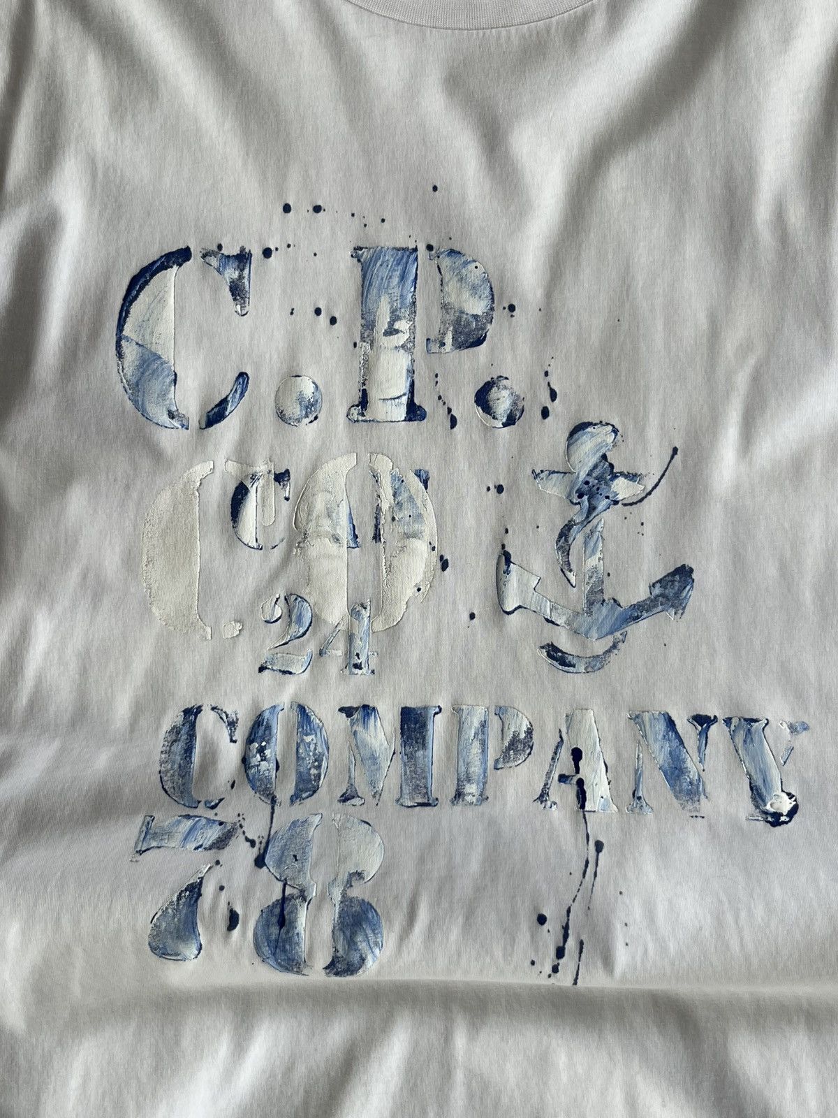 C.P. Company Vintage Tee C.P. Company Big Logo Streetwear Size US L / EU 52-54 / 3 - 3 Thumbnail