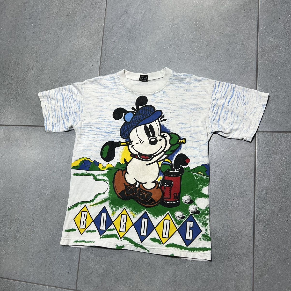 Vintage Vintage Bob dog 90s fullprint tshirt Size US L / EU 52-54 / 3 - 2 Thumbnail