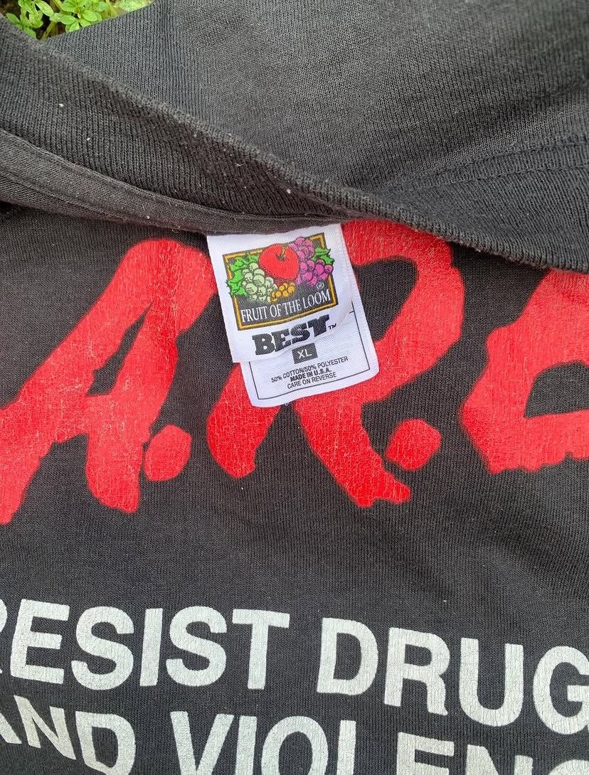 Vintage Vintage 90s D.A.R.E. “To Resist Drugs And Violence” dare Size US XL / EU 56 / 4 - 4 Thumbnail