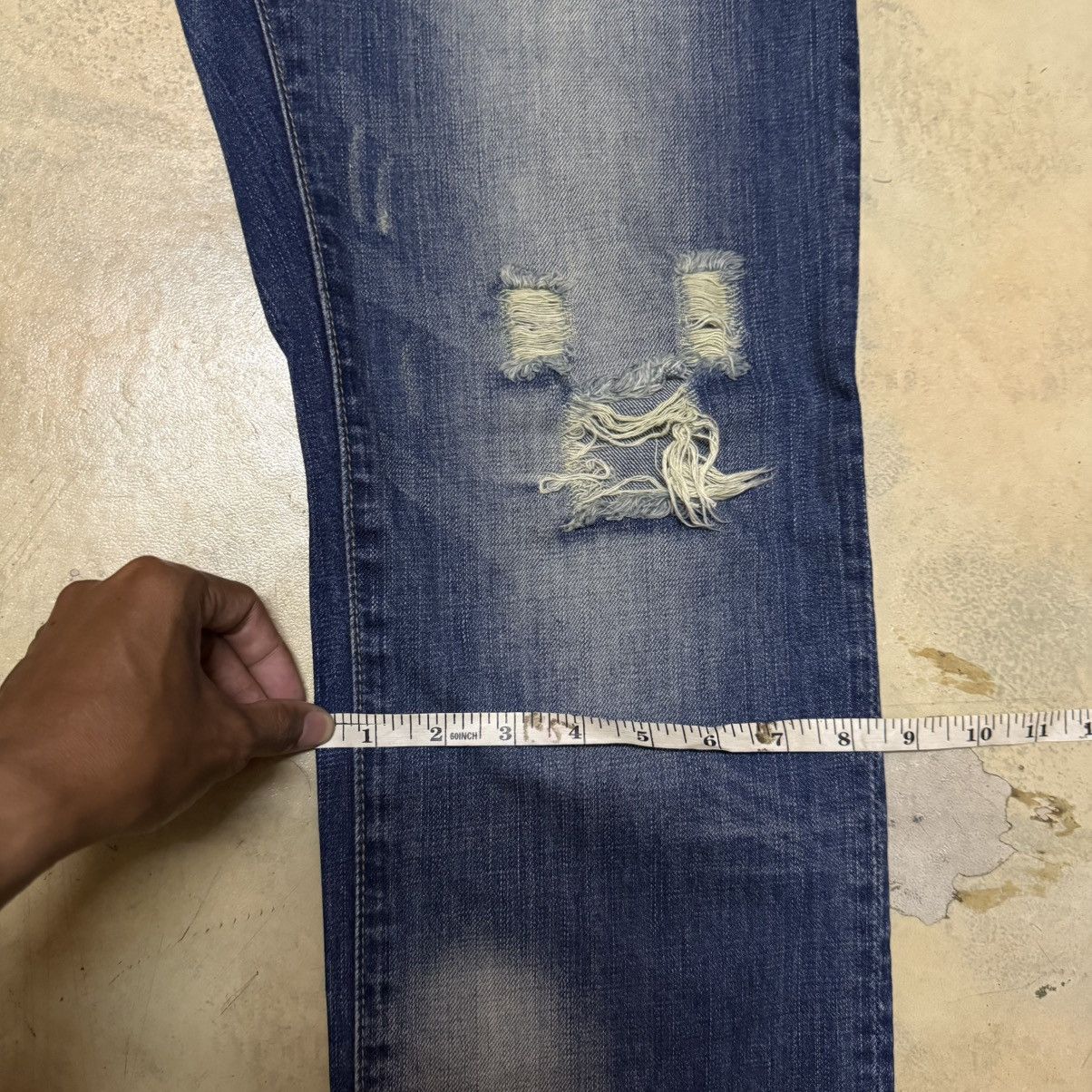 Dsquared2 Dsquared Distressed Denim Jeans Size US 34 / EU 50 - 14 Thumbnail