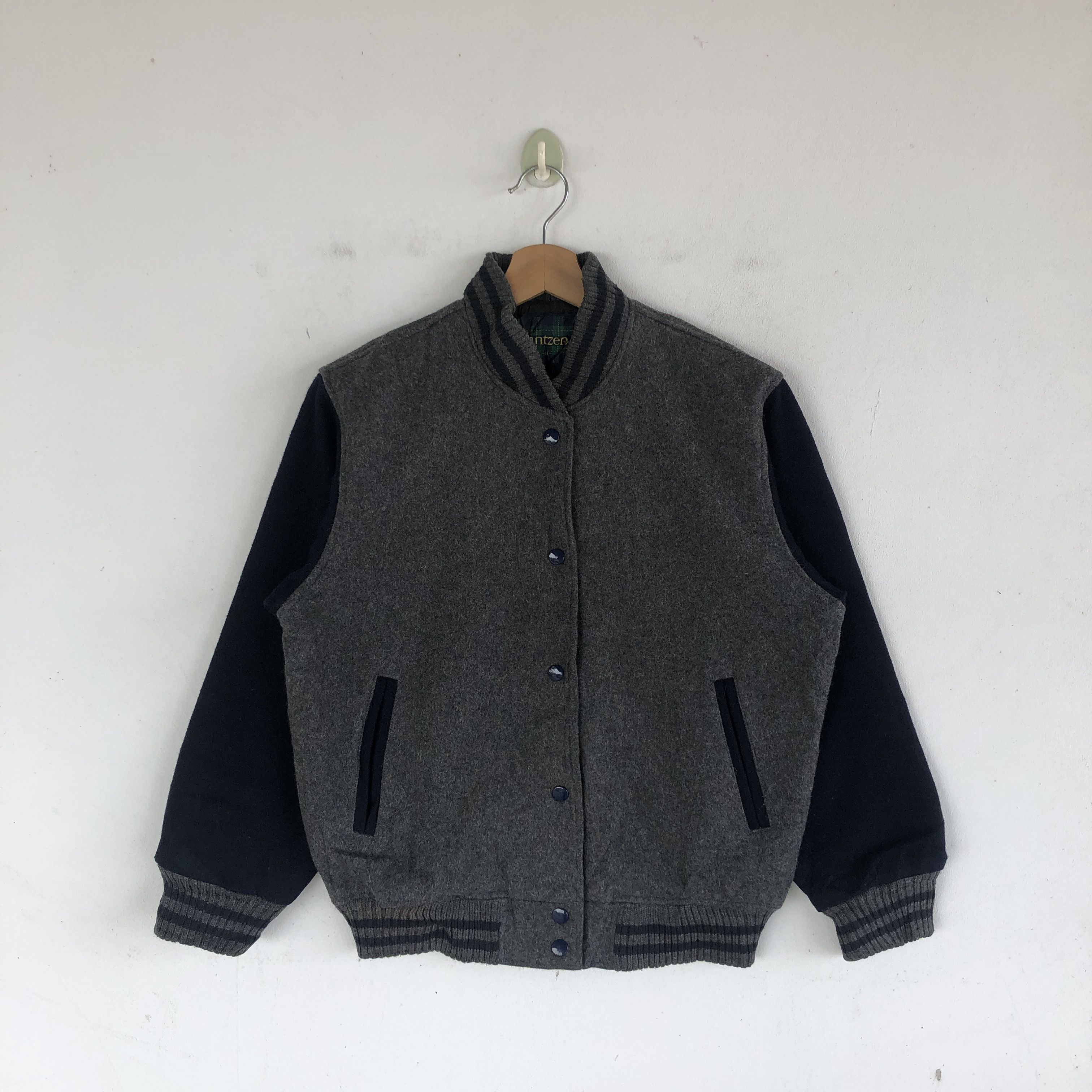 Japanese Brand Vintage Jantzen Varsity Baseball Stadium Wool Jacket Size S / US 4 / IT 40 - 1 Thumbnail