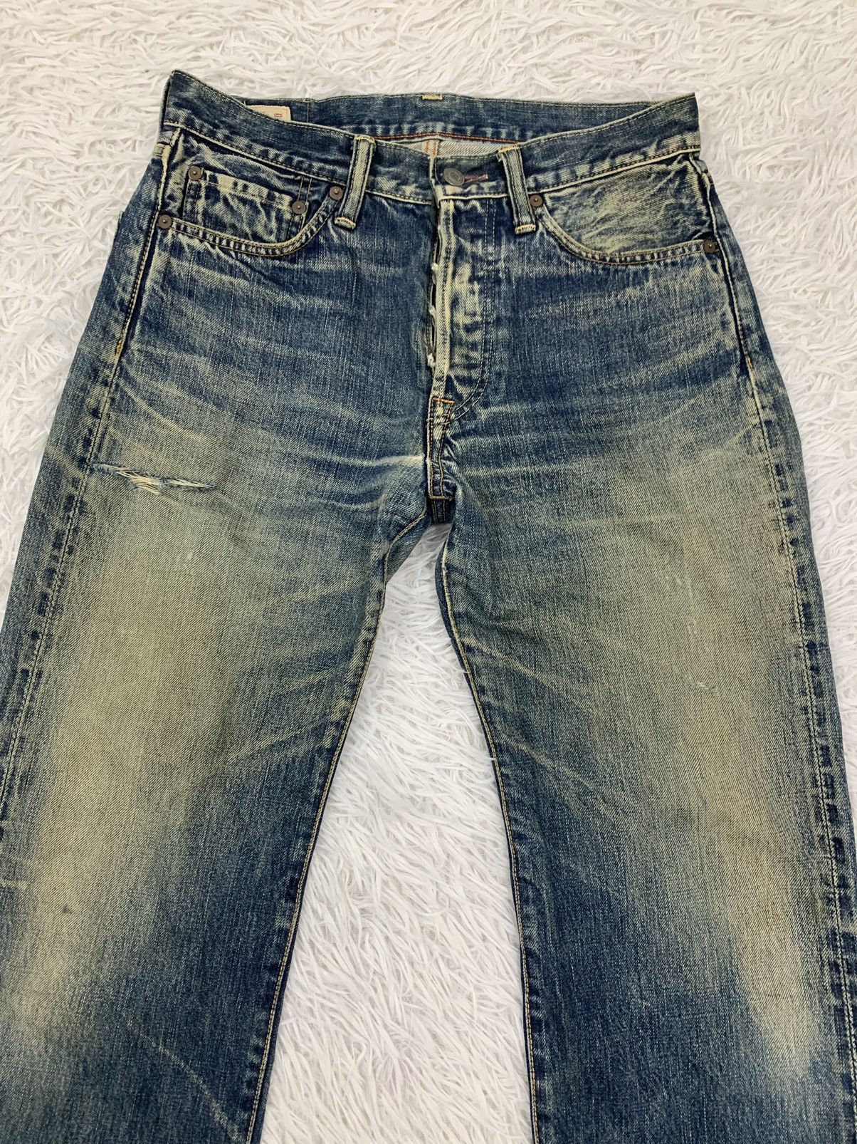 45rpm Selfedge 45rpm Denim Pants Size US 30 / EU 46 - 3 Thumbnail