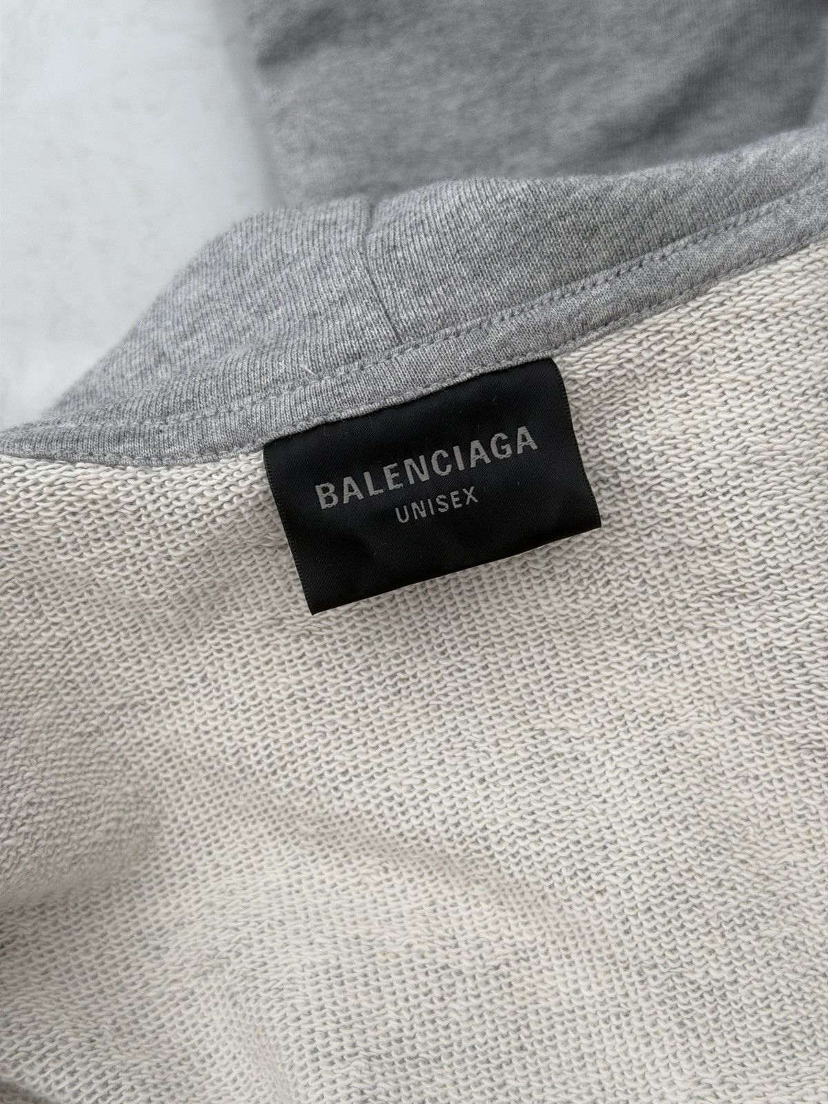 Balenciaga Balenciaga Mud Polo Zip Hoodie Grey Sz.XXL Size US XXL / EU 58 / 5 - 14 Thumbnail