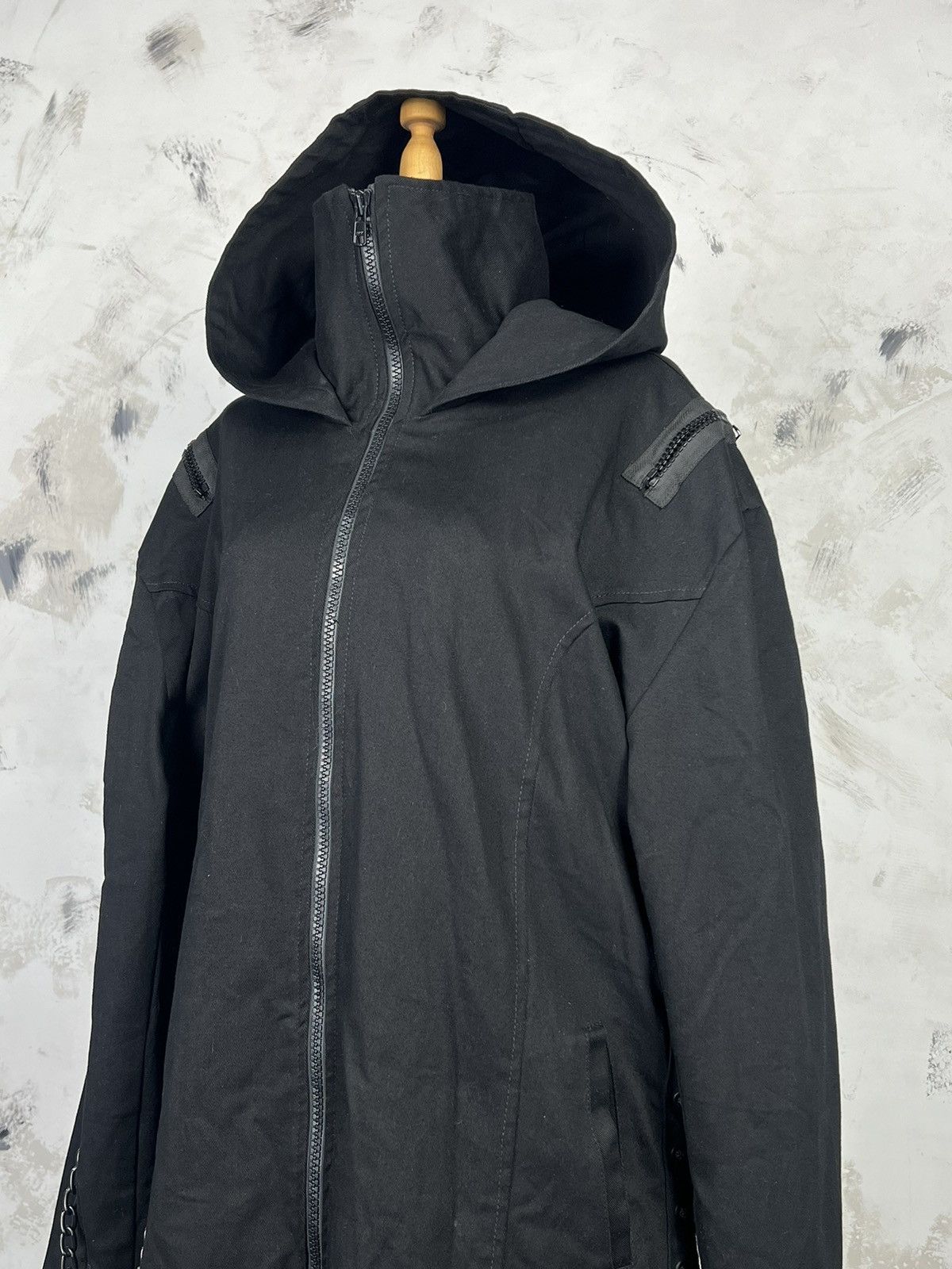 Vintage Gothicana By EMP Long Gothic Hooded Coat Size 3XL Size 3XL / US 20-22 - 2 Thumbnail