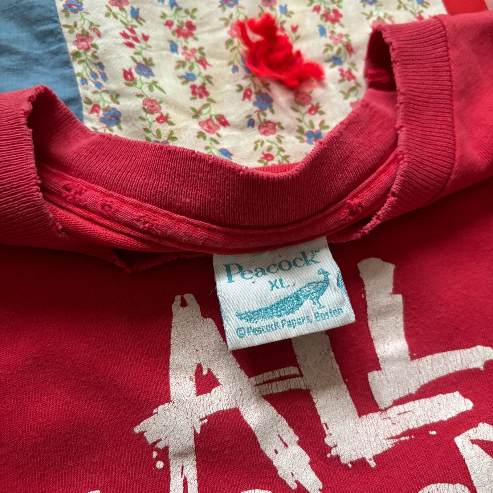 Vintage Vintage 1990s single stitched all stressed up humor tee Size US XL / EU 56 / 4 - 5 Thumbnail