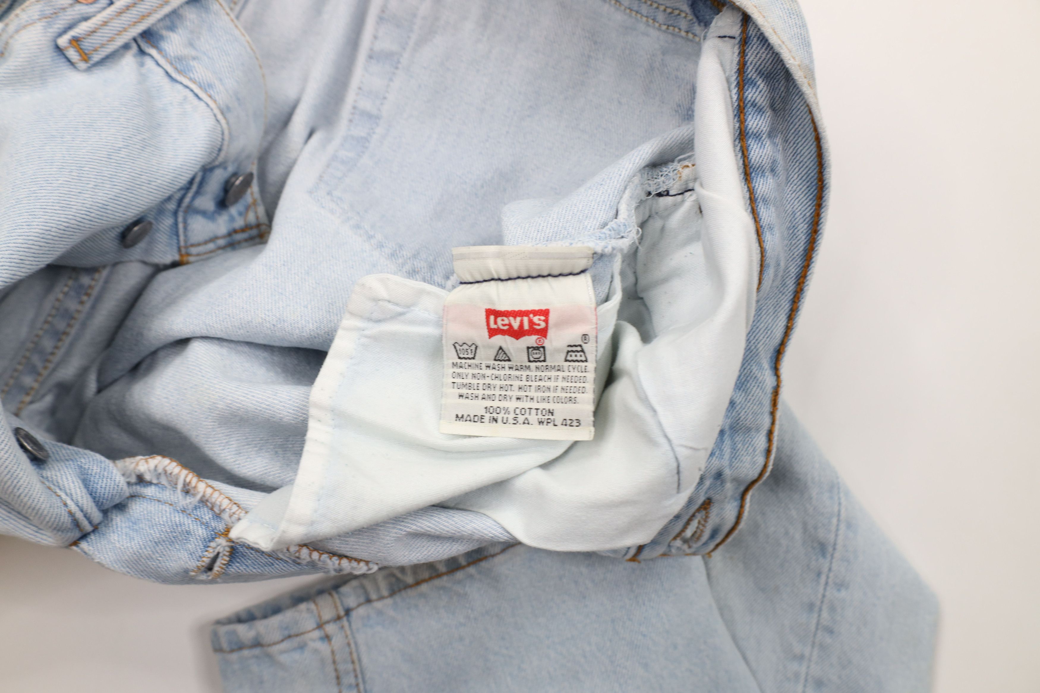 Levi's Vintage 90s Levis 501xx Button Fly Original Denim Jeans USA Size US 36 / EU 52 - 9 Thumbnail