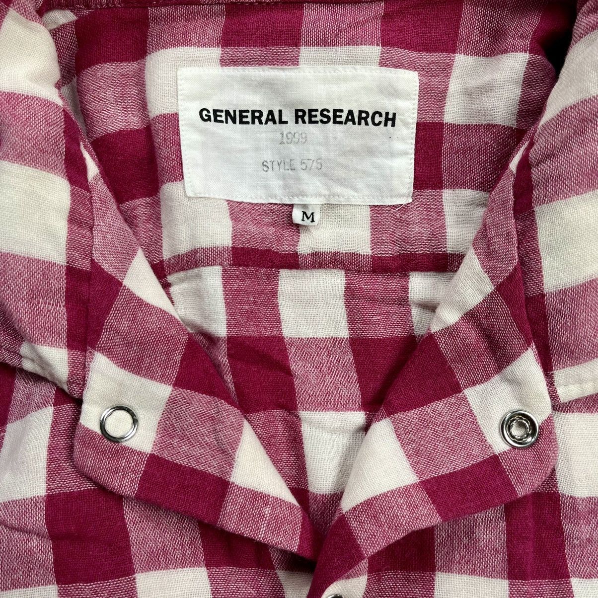 Final Home 1999 General Research Flanel Shir Size US M / EU 48-50 / 2 - 6 Thumbnail