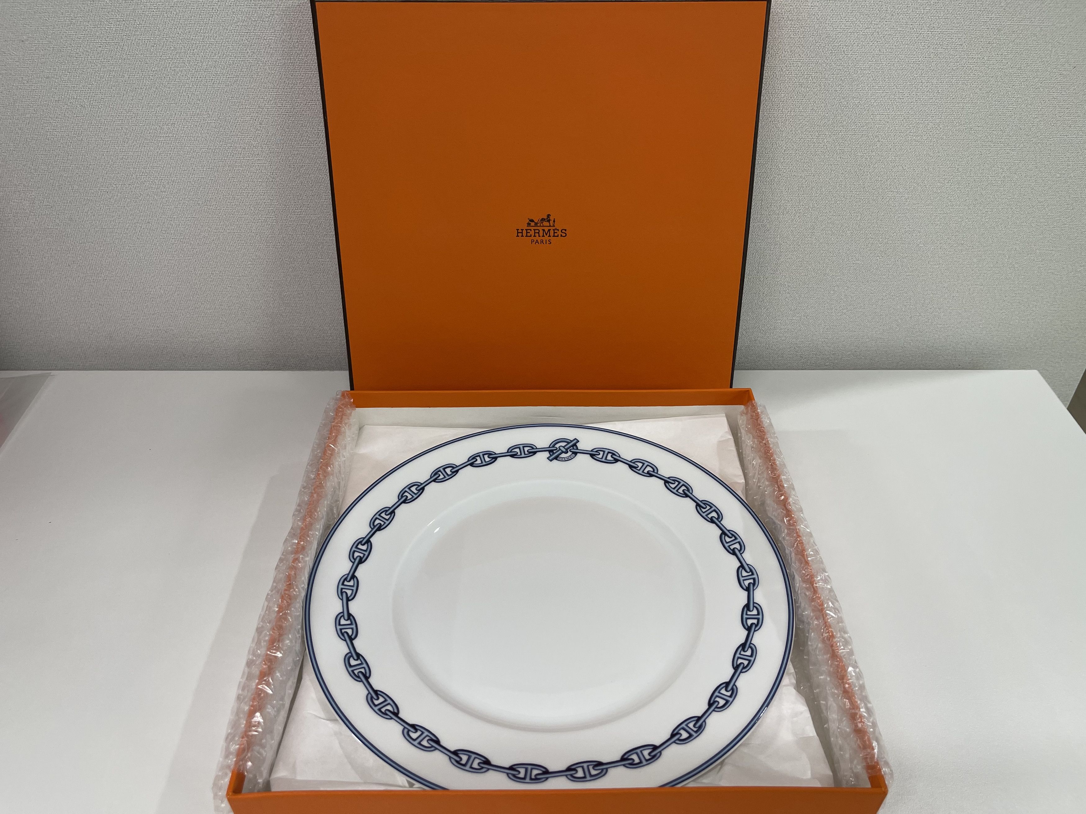 Hermes Hermes Chaine D'Ancre Blue Plate 1P Size ONE SIZE - 6 Thumbnail