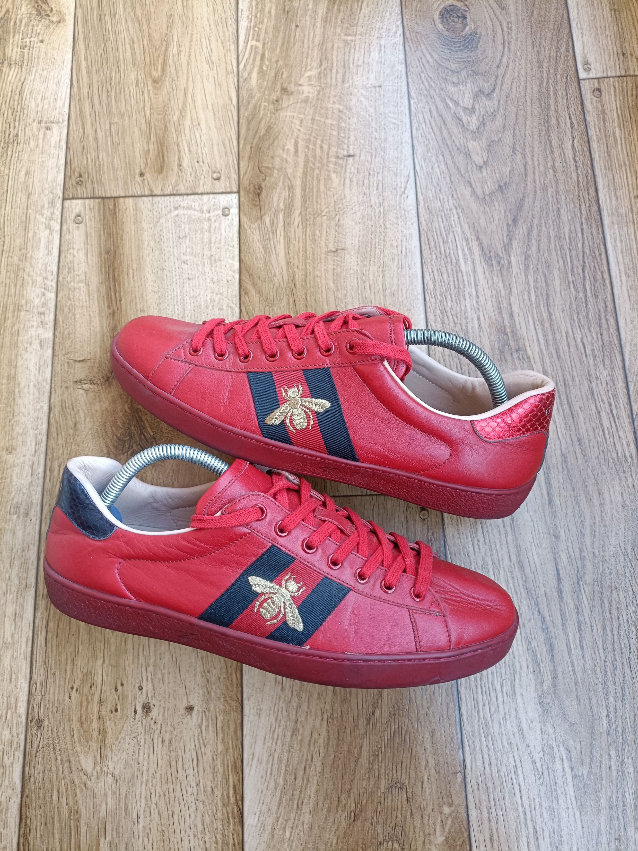 Gucci Gucci Ace Bee Low Top Size US 9 / EU 42 - 3 Thumbnail