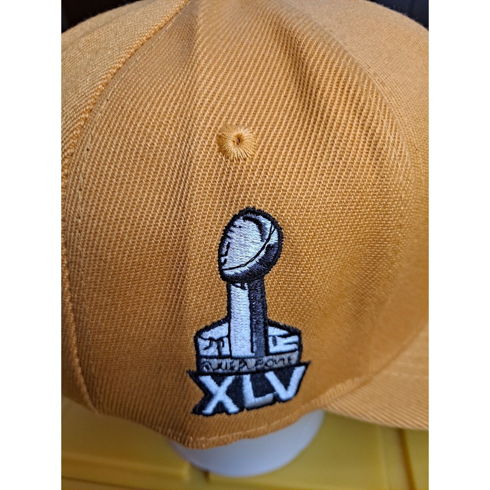 New Era New Era NFL Green Bay Packers Super Bowl XLV Snapback Hat Size ONE SIZE - 6 Thumbnail