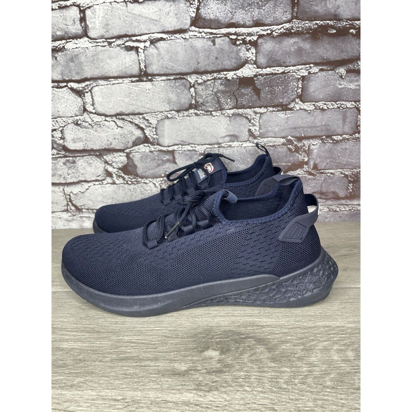 Ecko Unltd. Ecko Unltd Navy Blue Textile Fabric Lace Up Athletic Sneaker Size US 12 / EU 45 - 12 Thumbnail